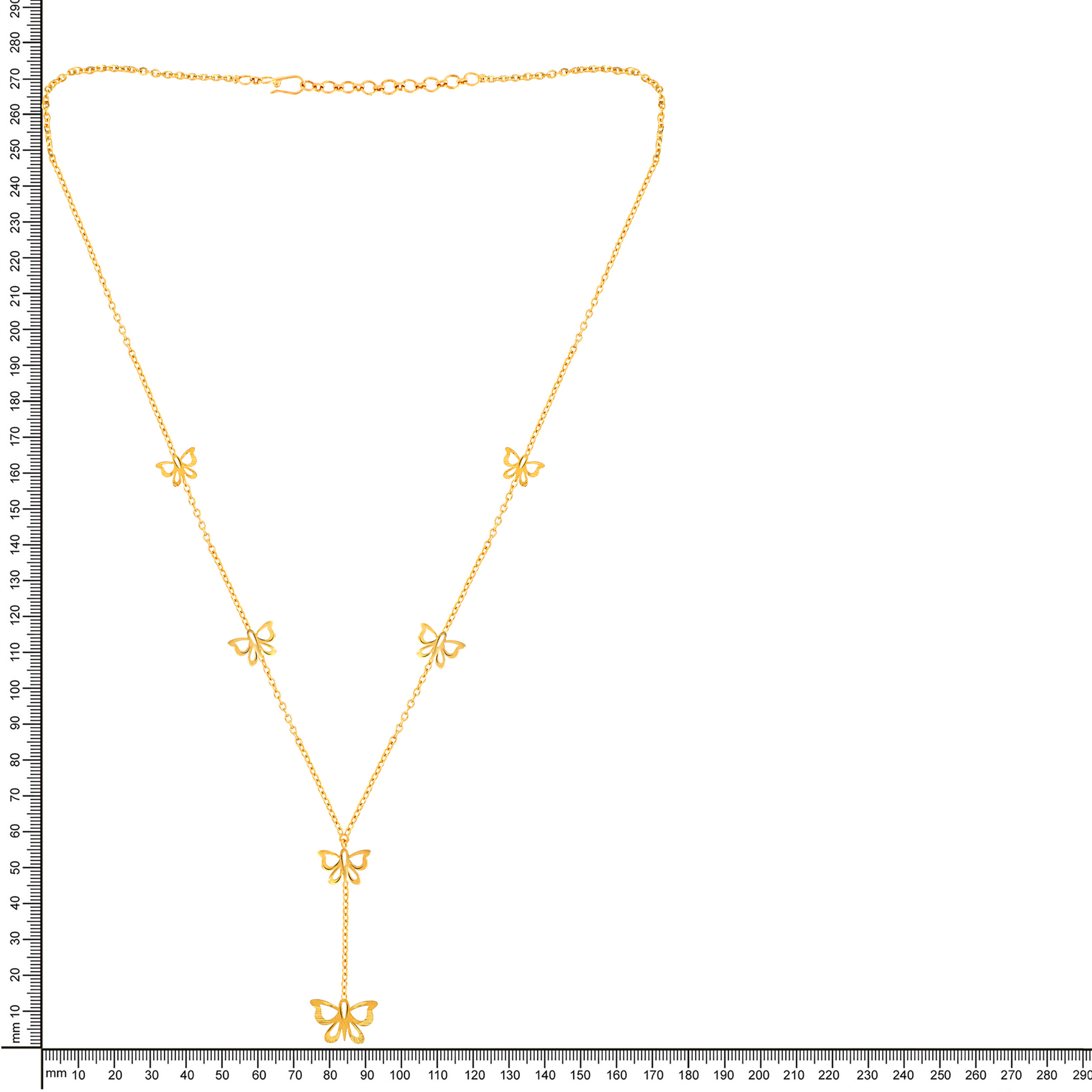 Promising Wings Gold Necklace - Senco Gold and Diamonds