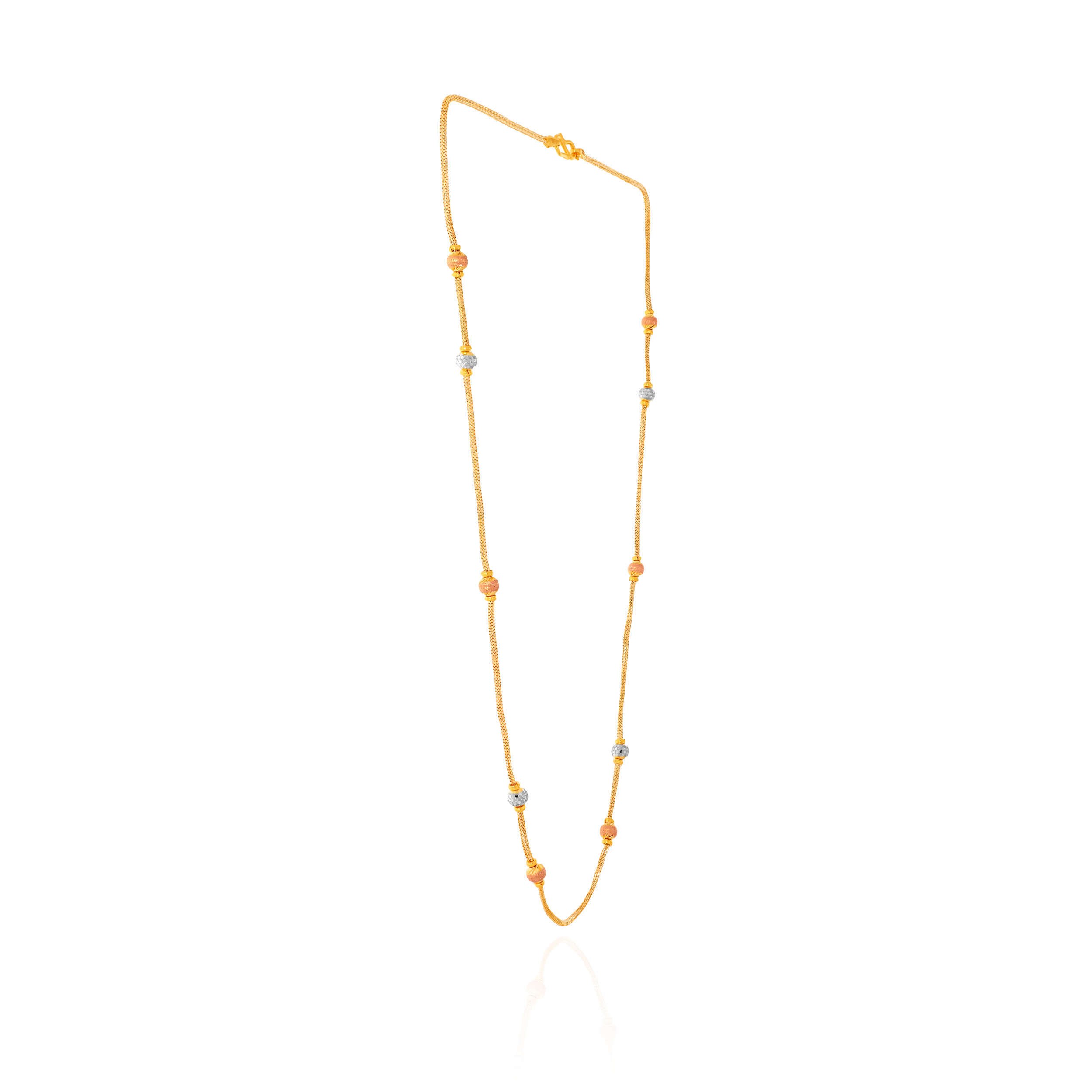 Radiant Tri Luxe Gold Chain - Senco Gold and Diamonds