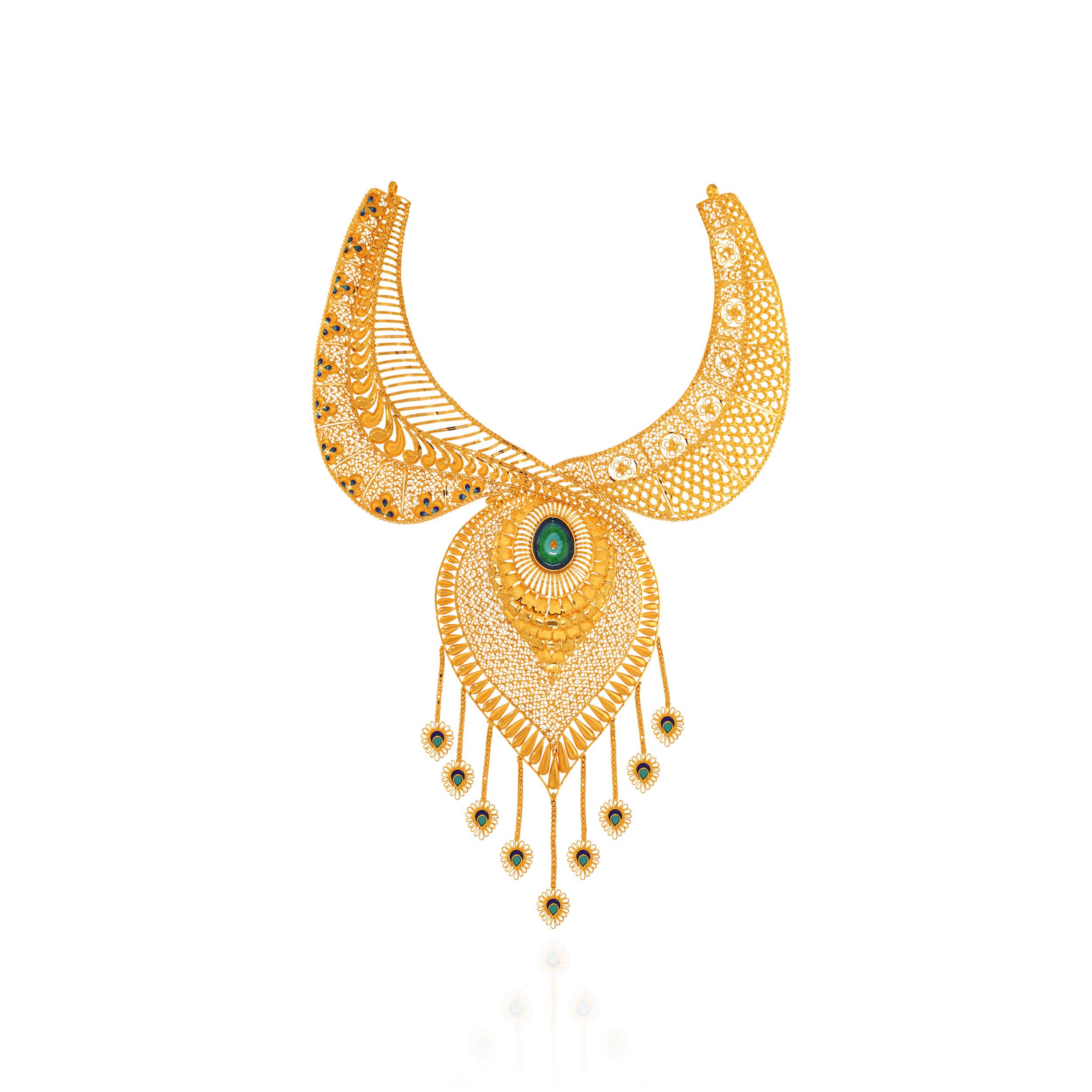 Royal Grace Gold Necklace - Senco Gold and Diamonds