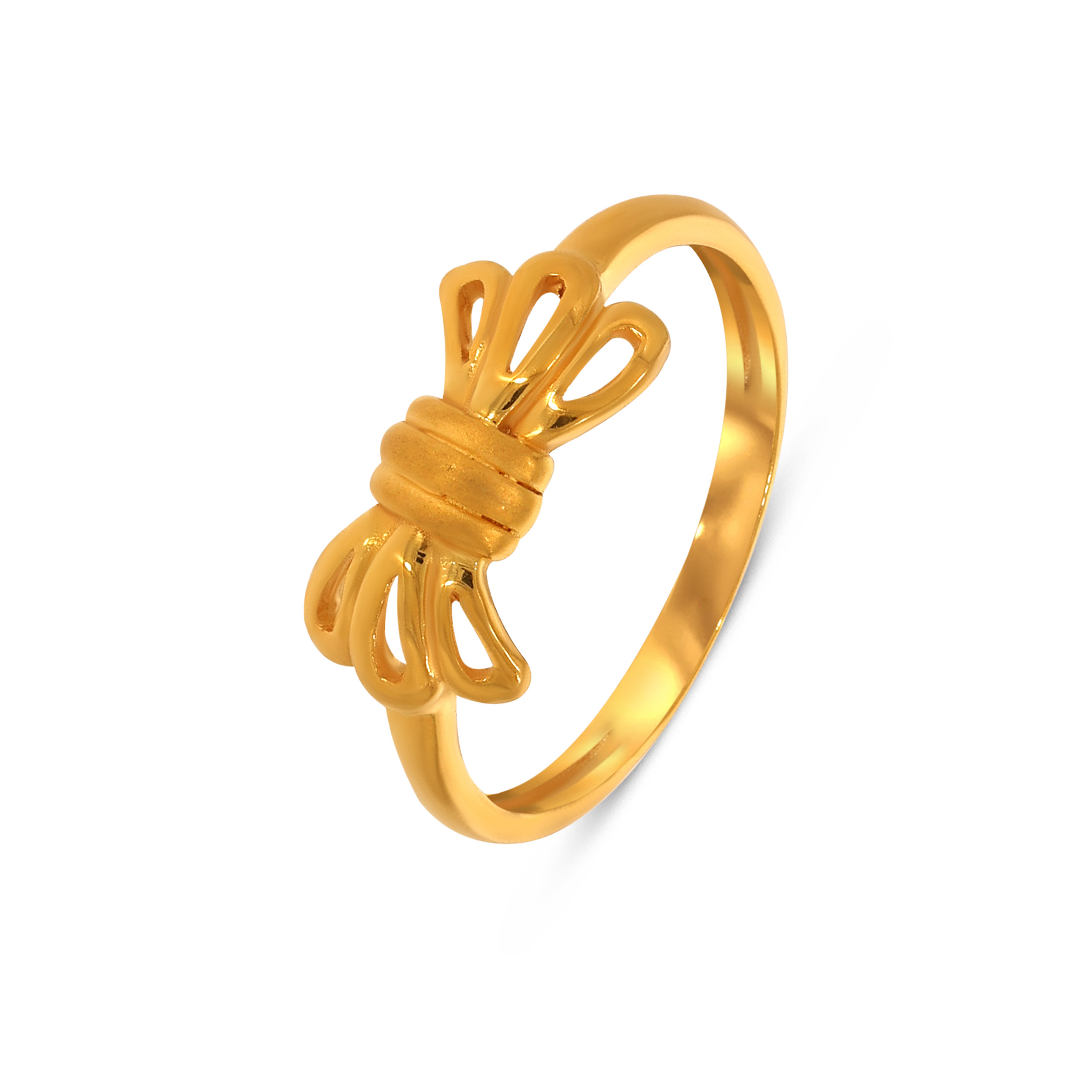 22K Yellow Gold Ring-GLR-D000075586 - Senco Gold and Diamonds