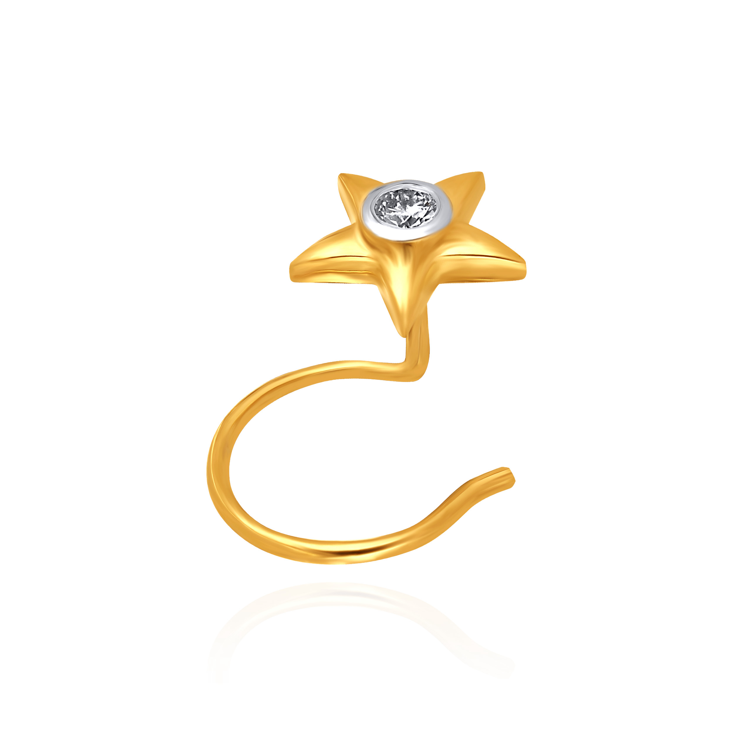 Shooting Star Kids' Diamond Earrings - Senco Gold and Diamonds