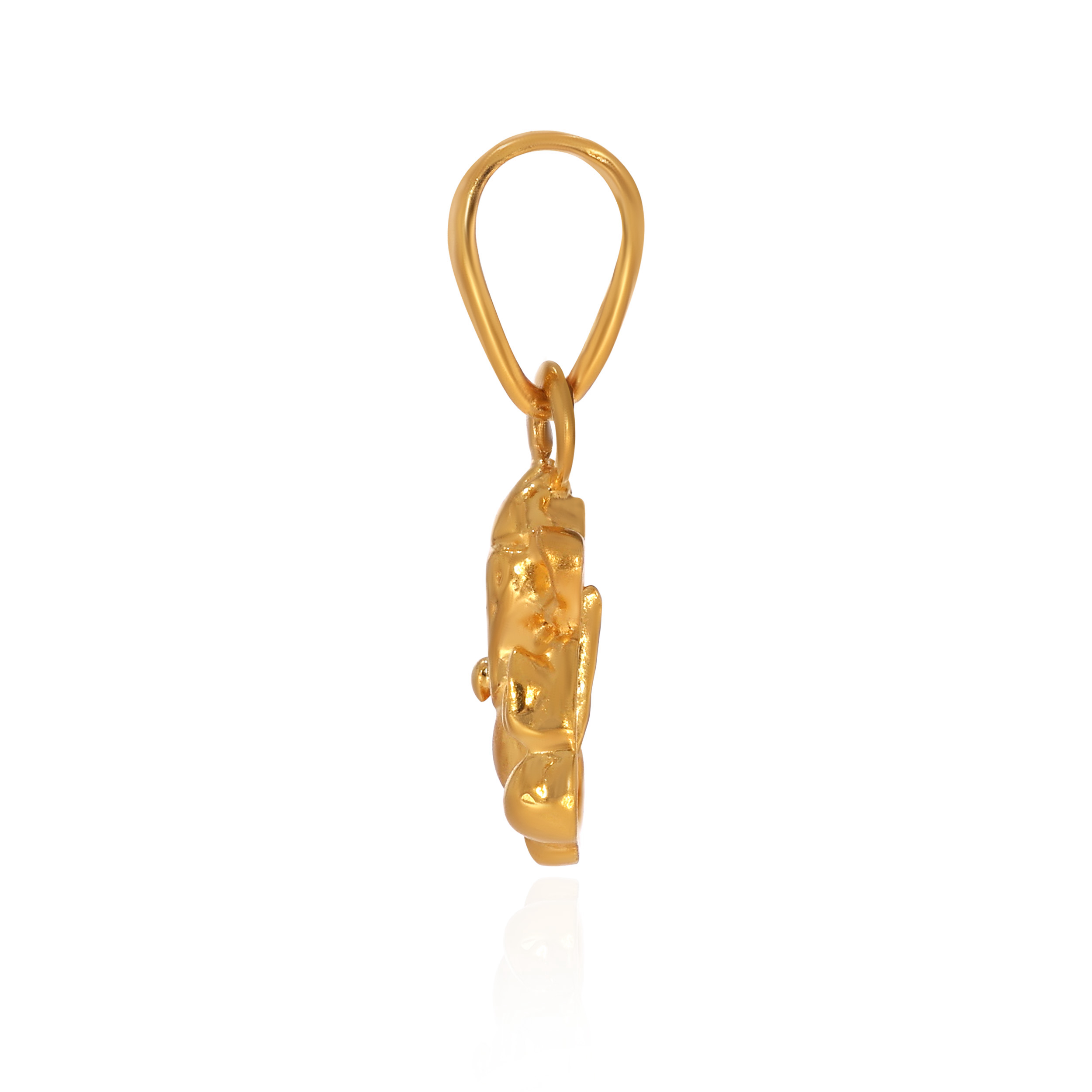 Eternal Vighnaharta Gold Pendant - Senco Gold and Diamonds