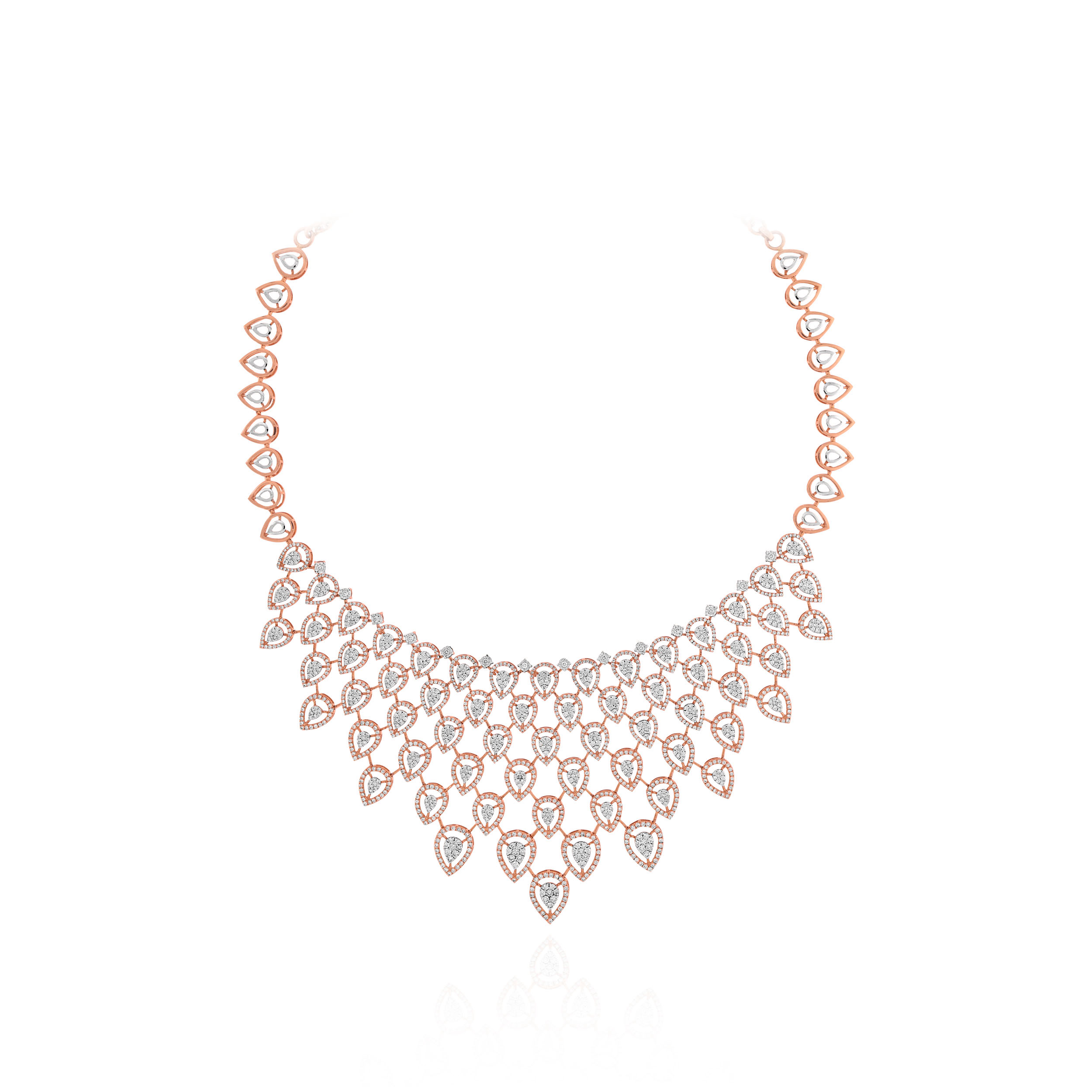 Lace of Light Diamond Necklace - Senco Gold and Diamonds