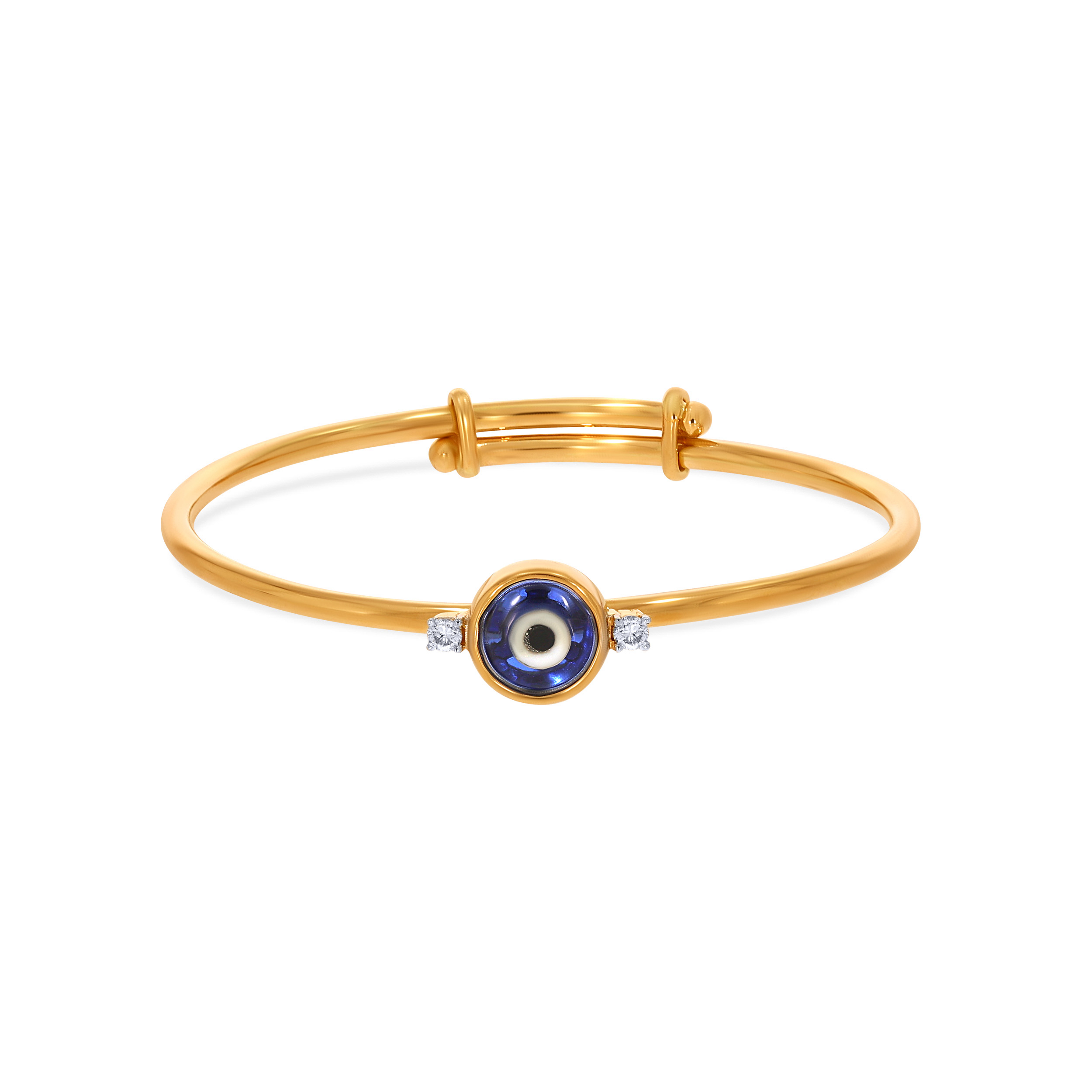 18K Yellow Gold Kids Diamond Bracelet-DBR-D000790455 - Senco Gold and Diamonds