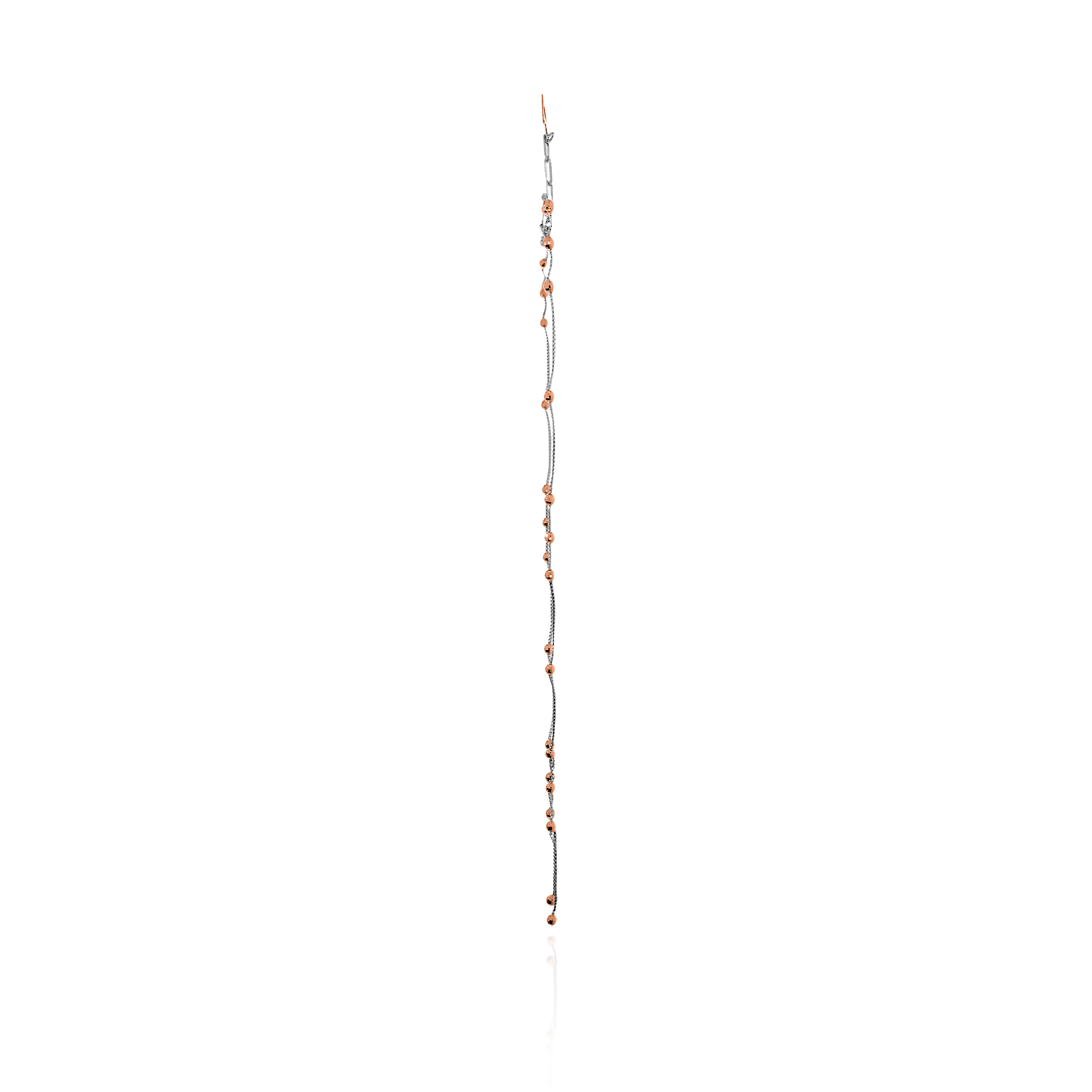 Roselight Cascade Platinum Chain - Senco Gold and Diamonds