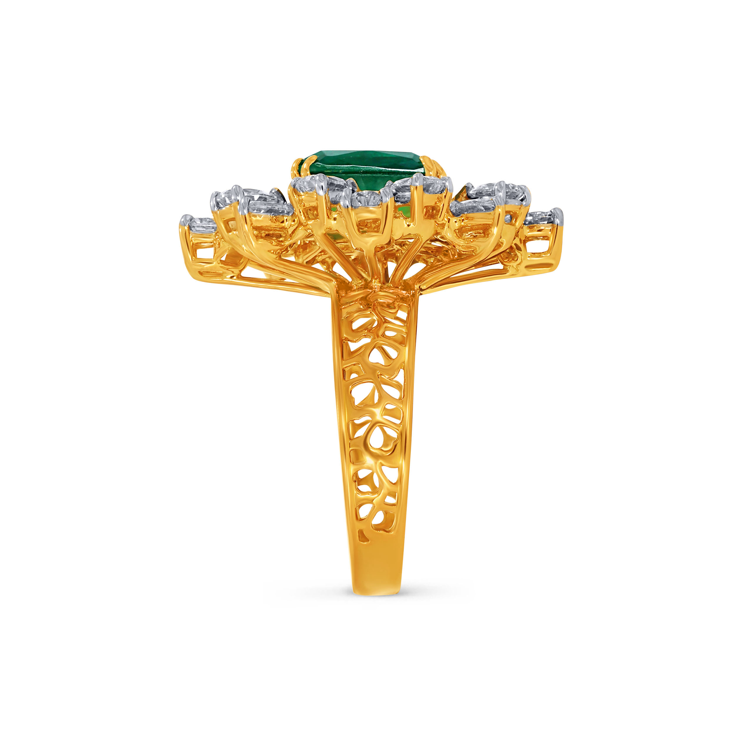Verdant Aura Diamond Ring - Senco Gold and Diamonds