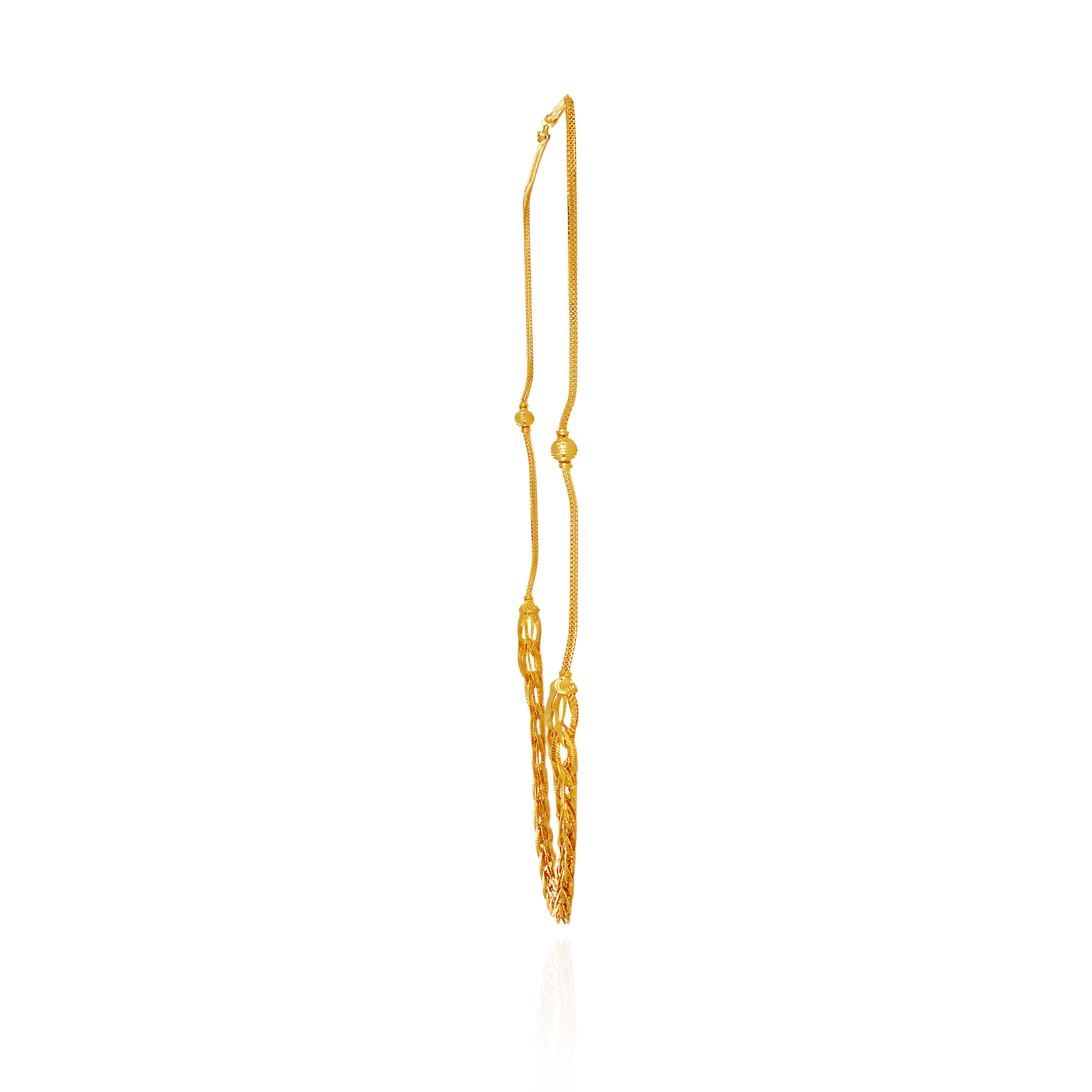Sleek Weave Gold Chain - Senco Gold and Diamonds