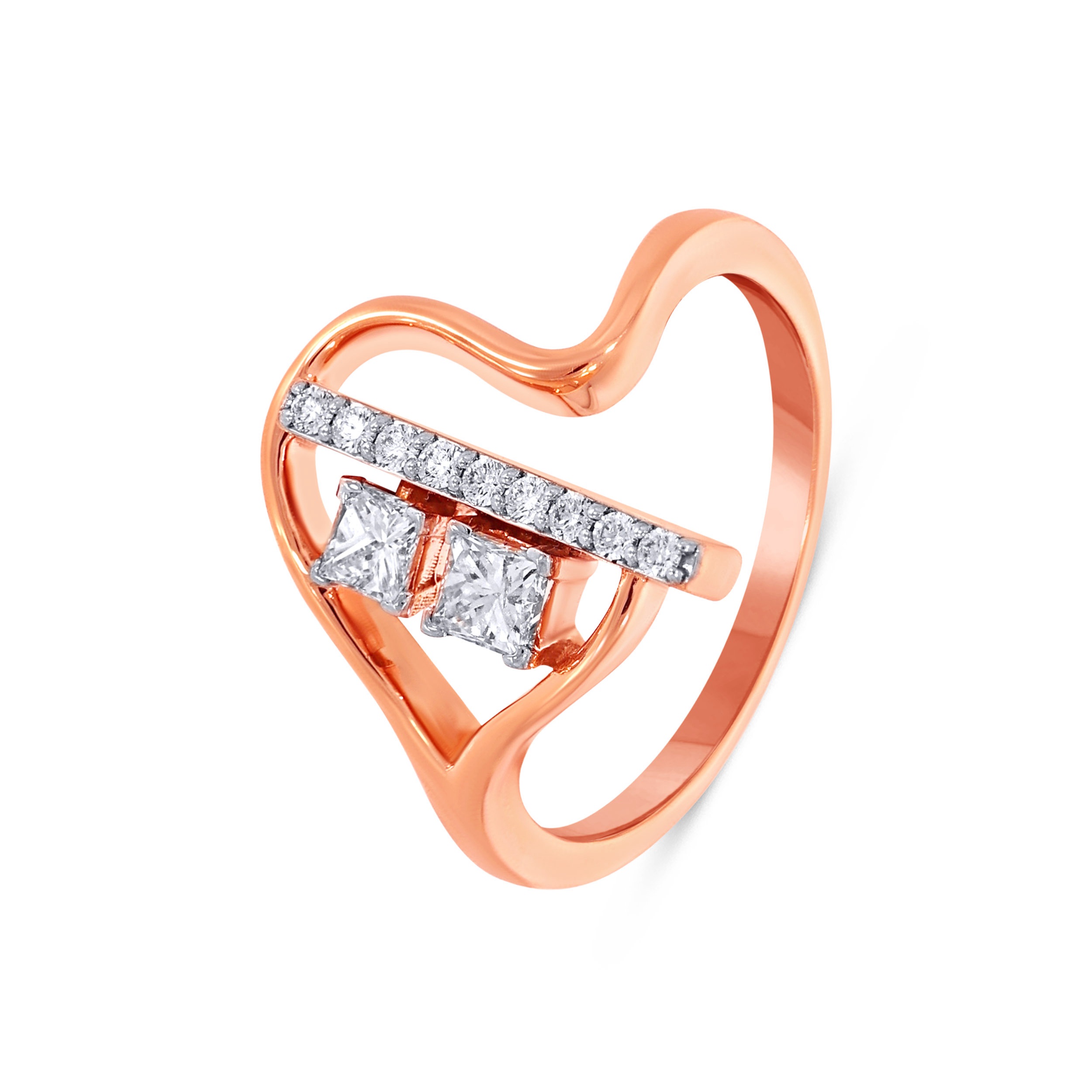Valentina Heart Diamond Ring - Senco Gold and Diamonds
