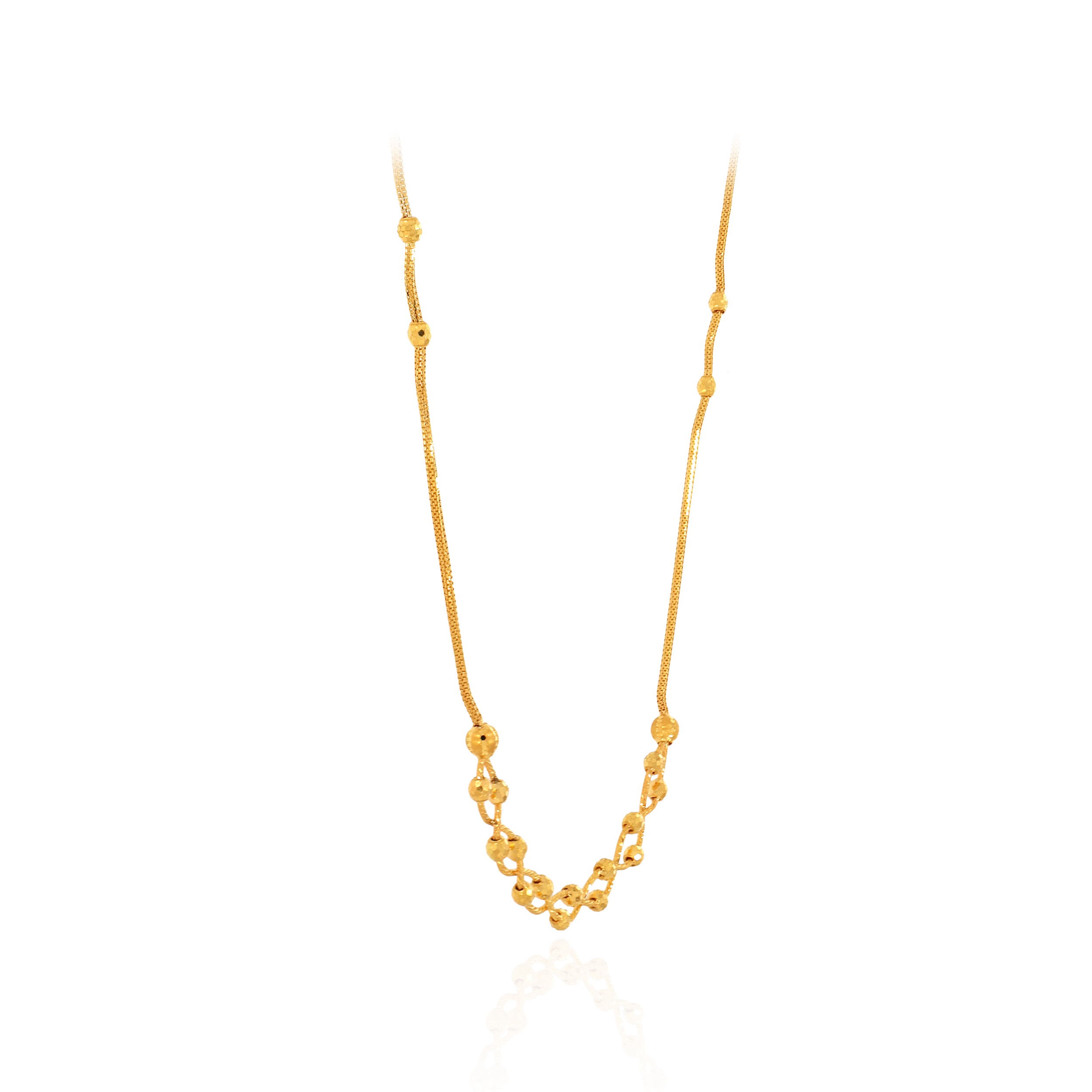 Gleaming Threads Gold Chain - Senco Gold and Diamonds
