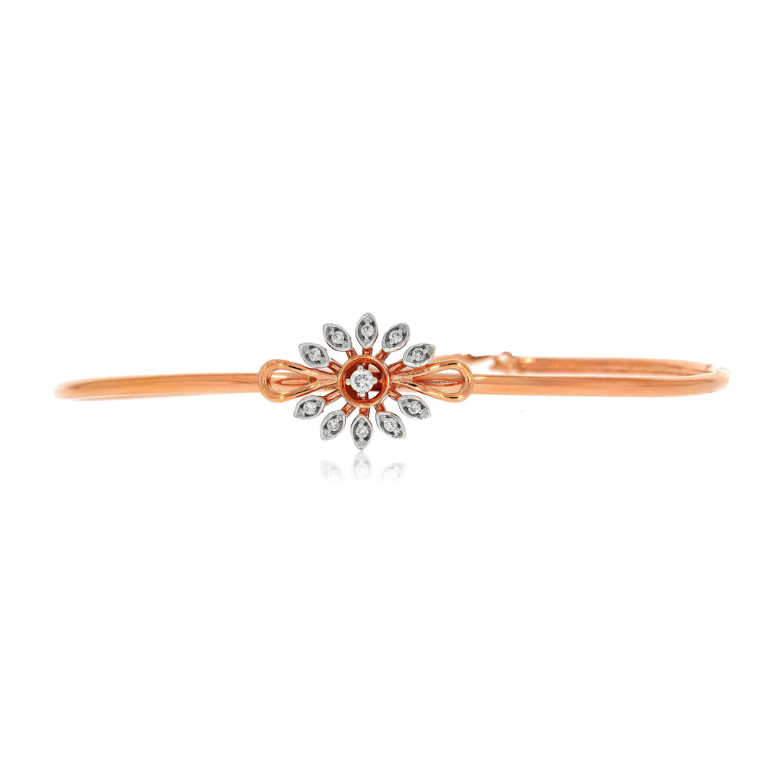Radiant Flower Diamond Bracelet - Senco Gold and Diamonds