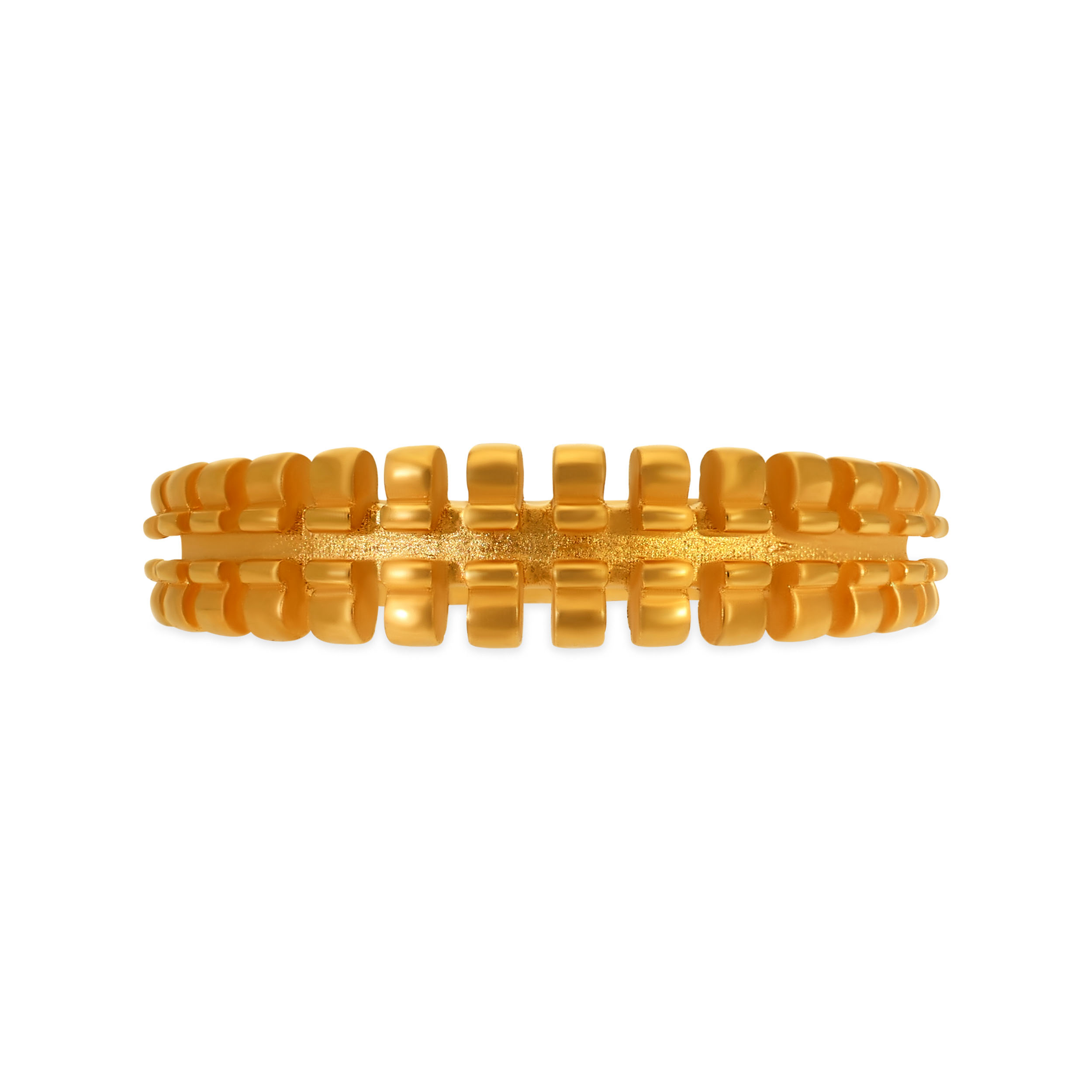 Zipper Luxe Gold Ring - Senco Gold and Diamonds