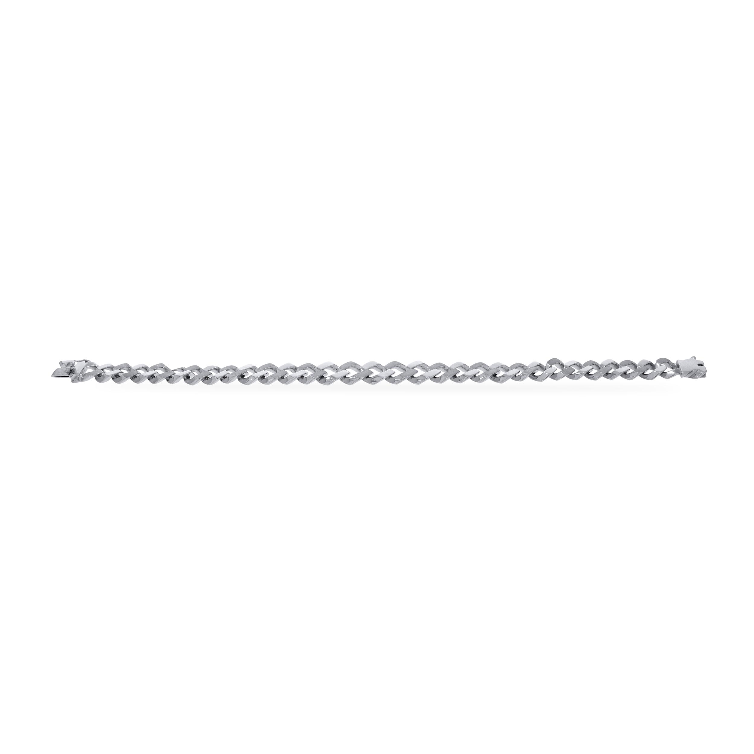 Macho Connection Men Platinum Wristlet - Senco Gold and Diamonds