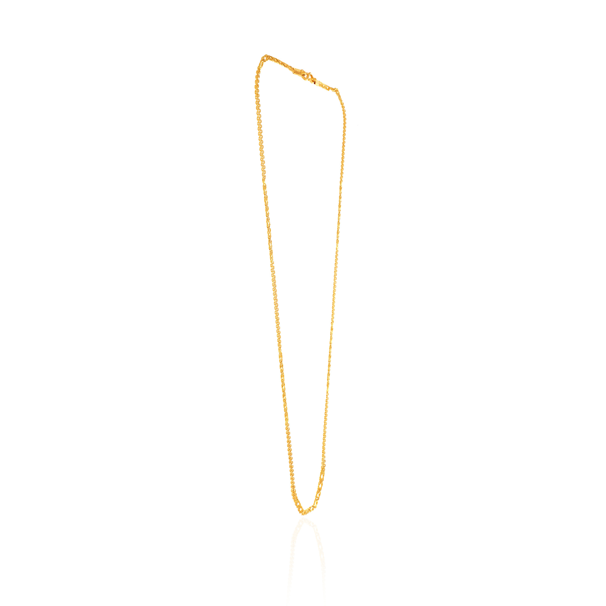 22K Yellow Gold Unisex Chain-GC-D000682946 - Senco Gold and Diamonds