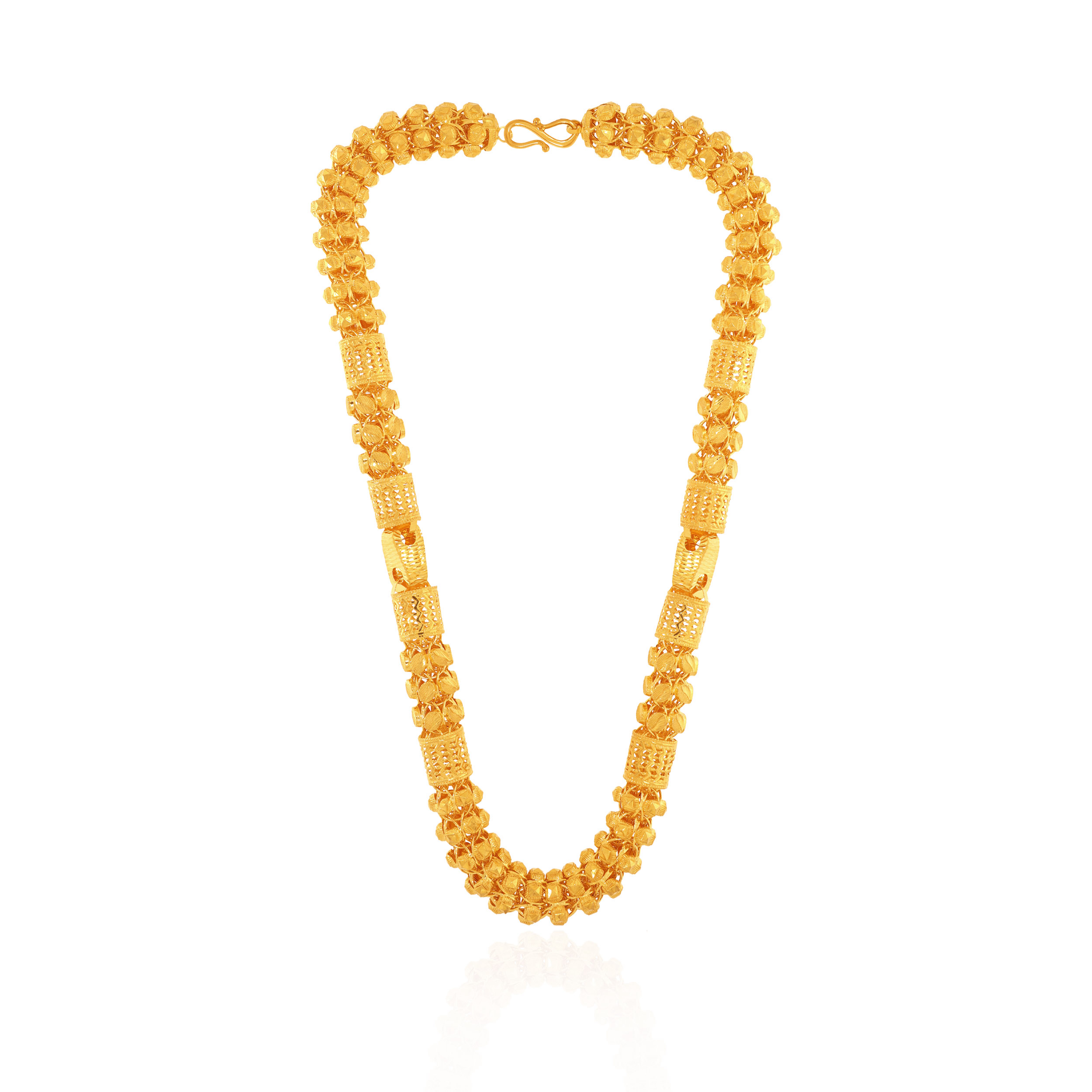 Festive Icon Men Gold Chain - Senco Gold and Diamonds