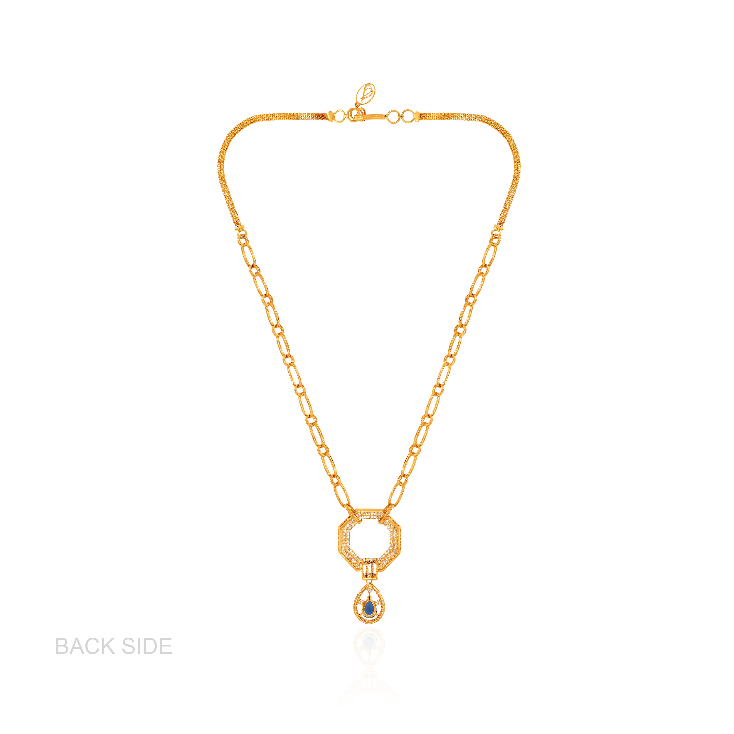 Geometric Azure Diamond Necklace - Senco Gold and Diamonds