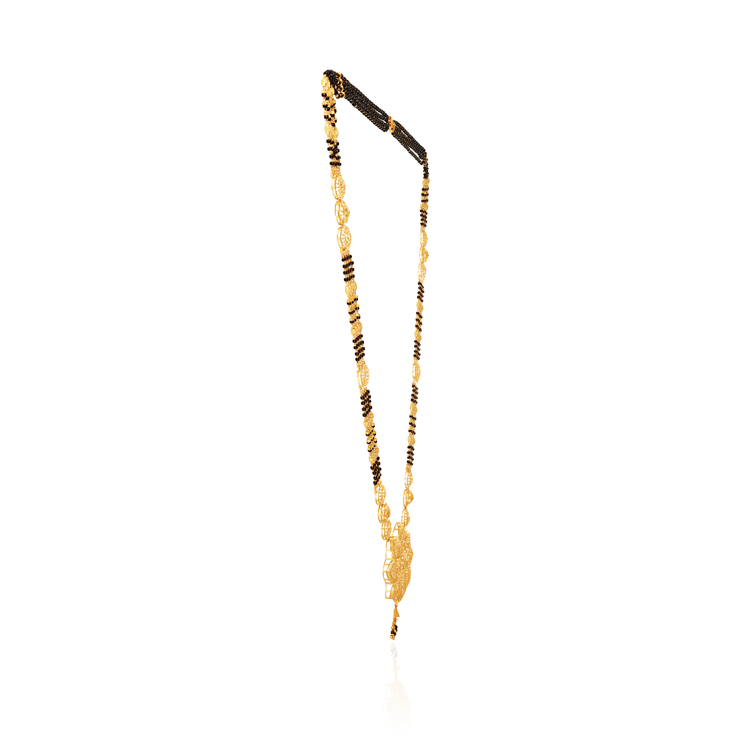 Harmony Love Gold Mangalsutra - Senco Gold and Diamonds