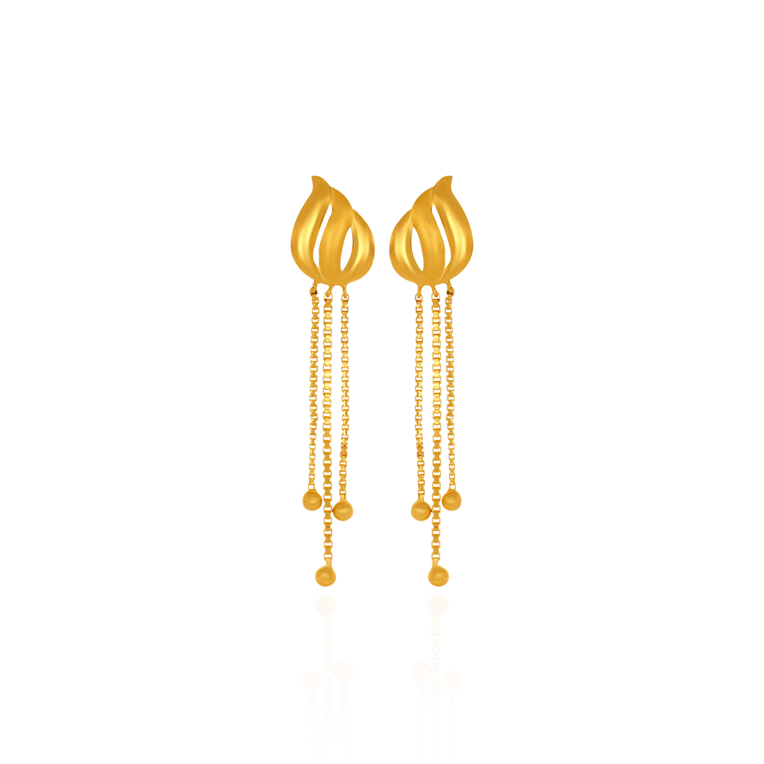 Celeste Gold Drop Earrings - Senco Gold and Diamonds
