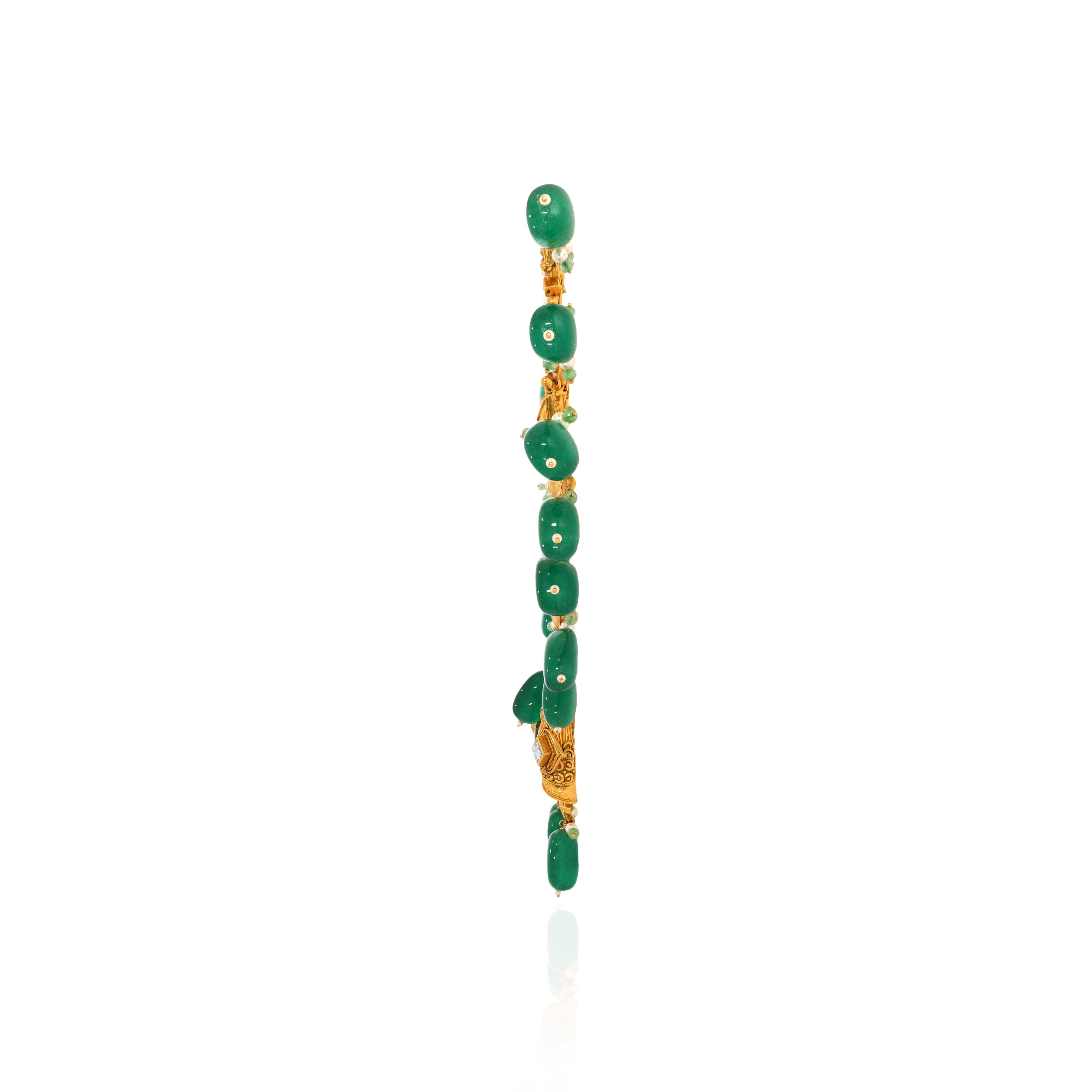Imperial Elegance Kundan Necklace - Senco Gold and Diamonds