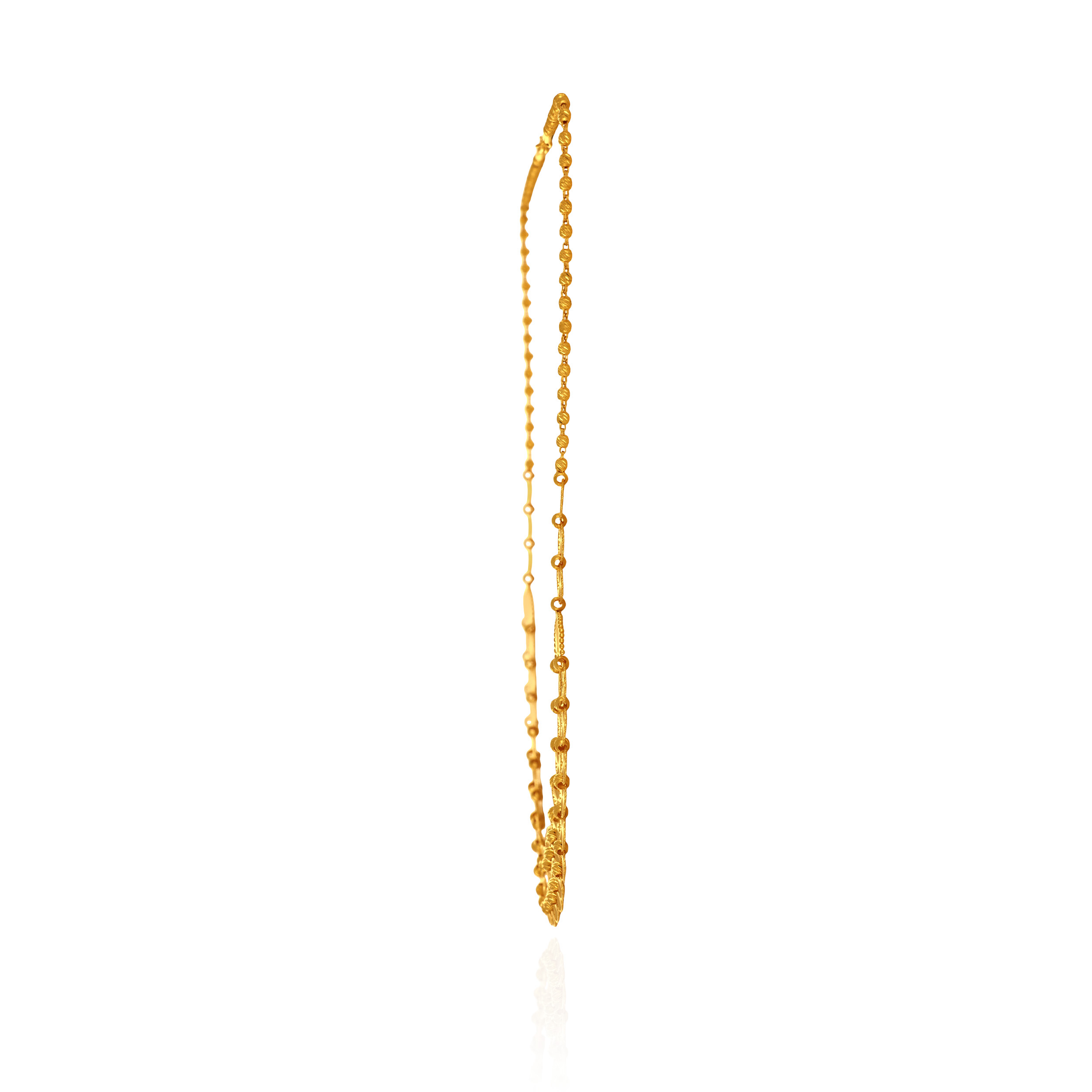 Sunbeam Disc Gold Chain - Senco Gold and Diamonds