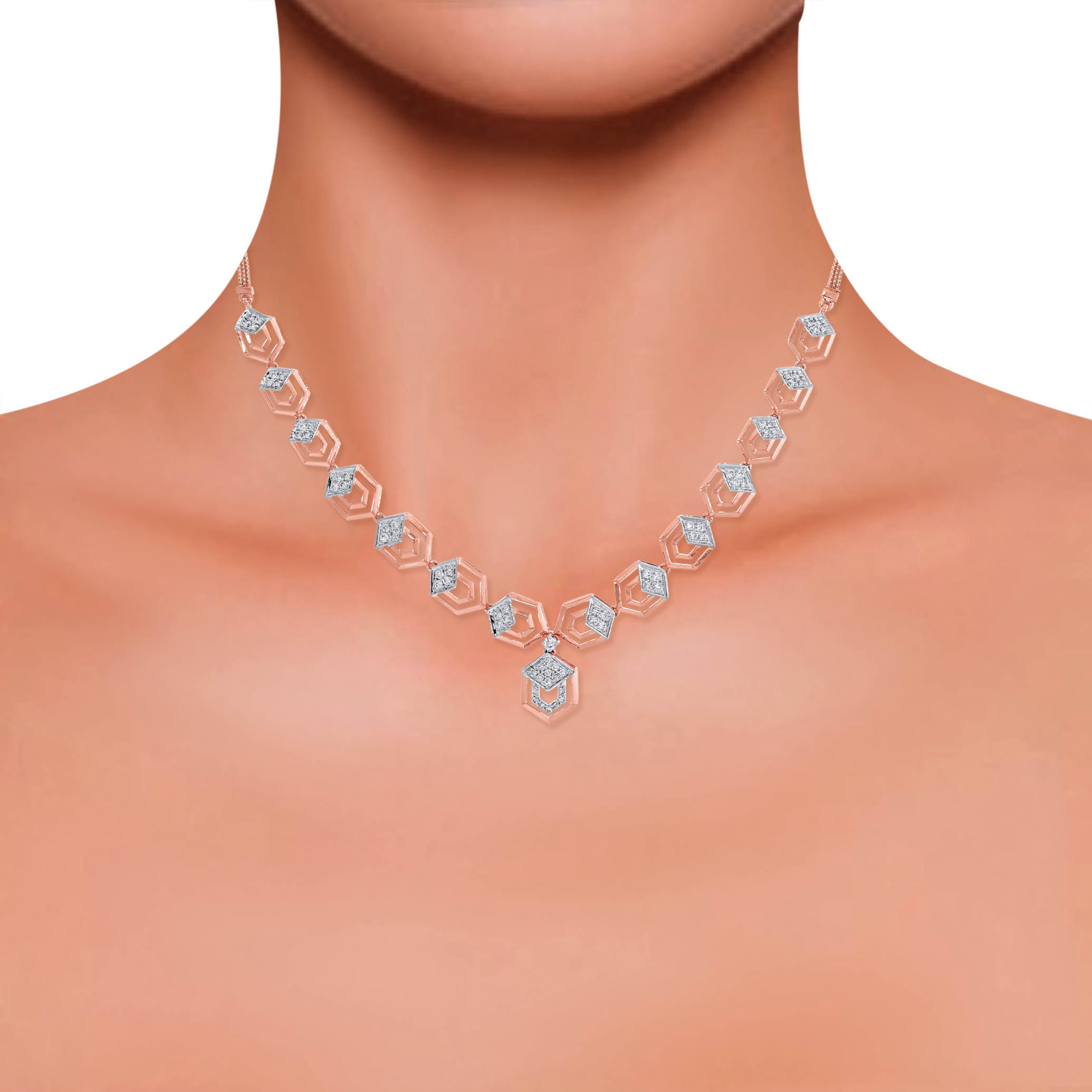Dazzling Wonder Diamond Necklace - Senco Gold and Diamonds