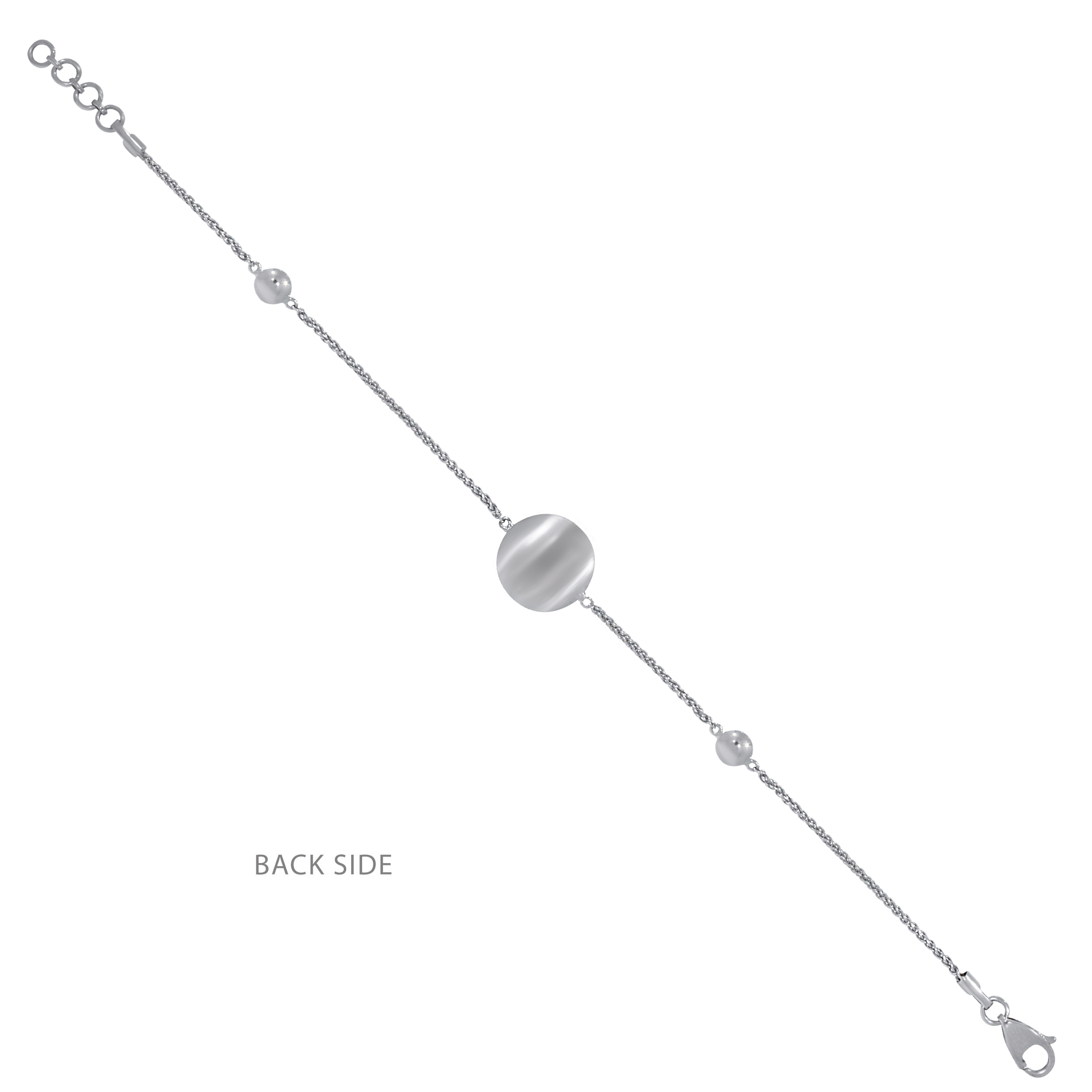 Everyday Shine Platinum Bracelet - Senco Gold and Diamonds