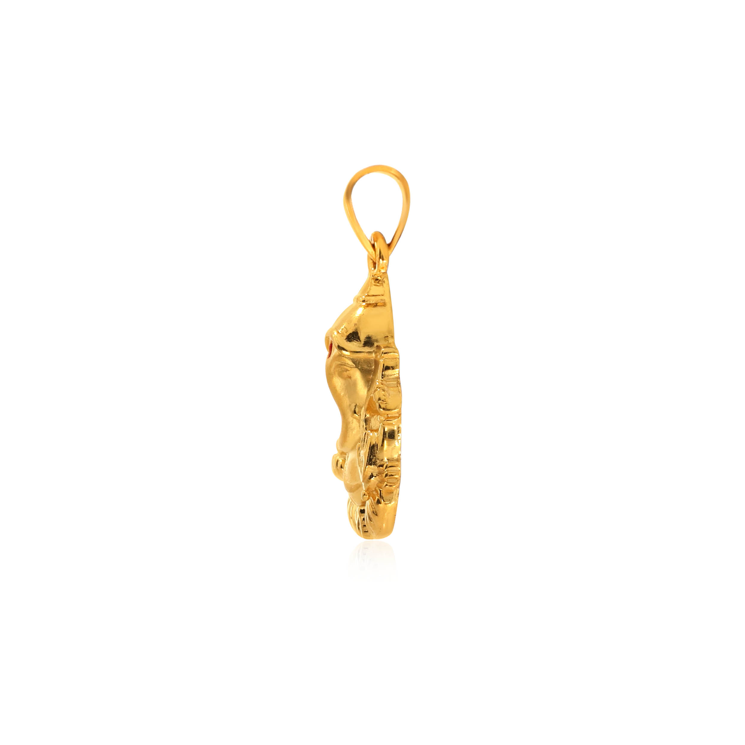 Divine Morya Gold Pendant - Senco Gold and Diamonds