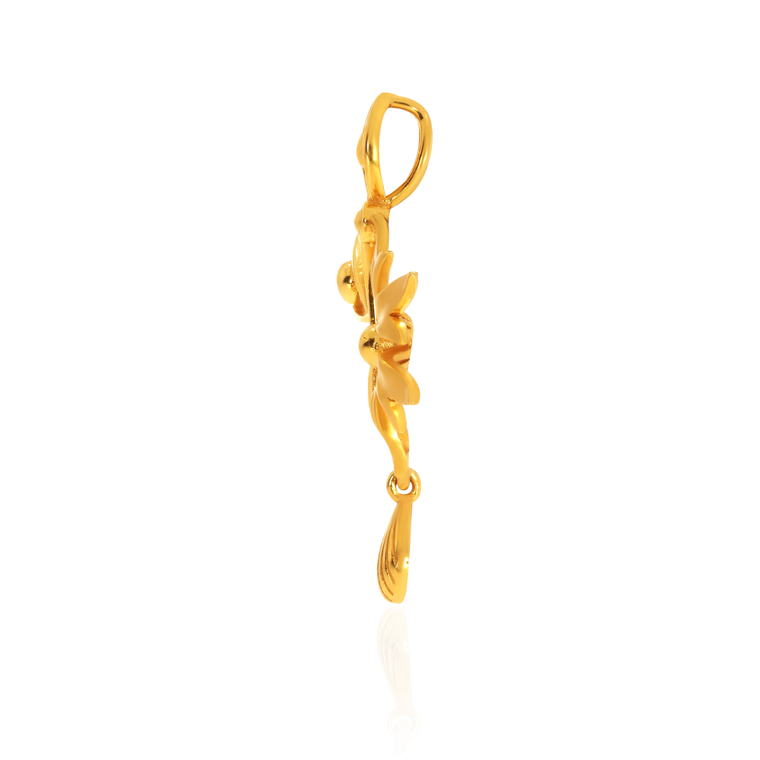 22K Yellow Gold Pendant-GPN-SAD0005730 - Senco Gold and Diamonds