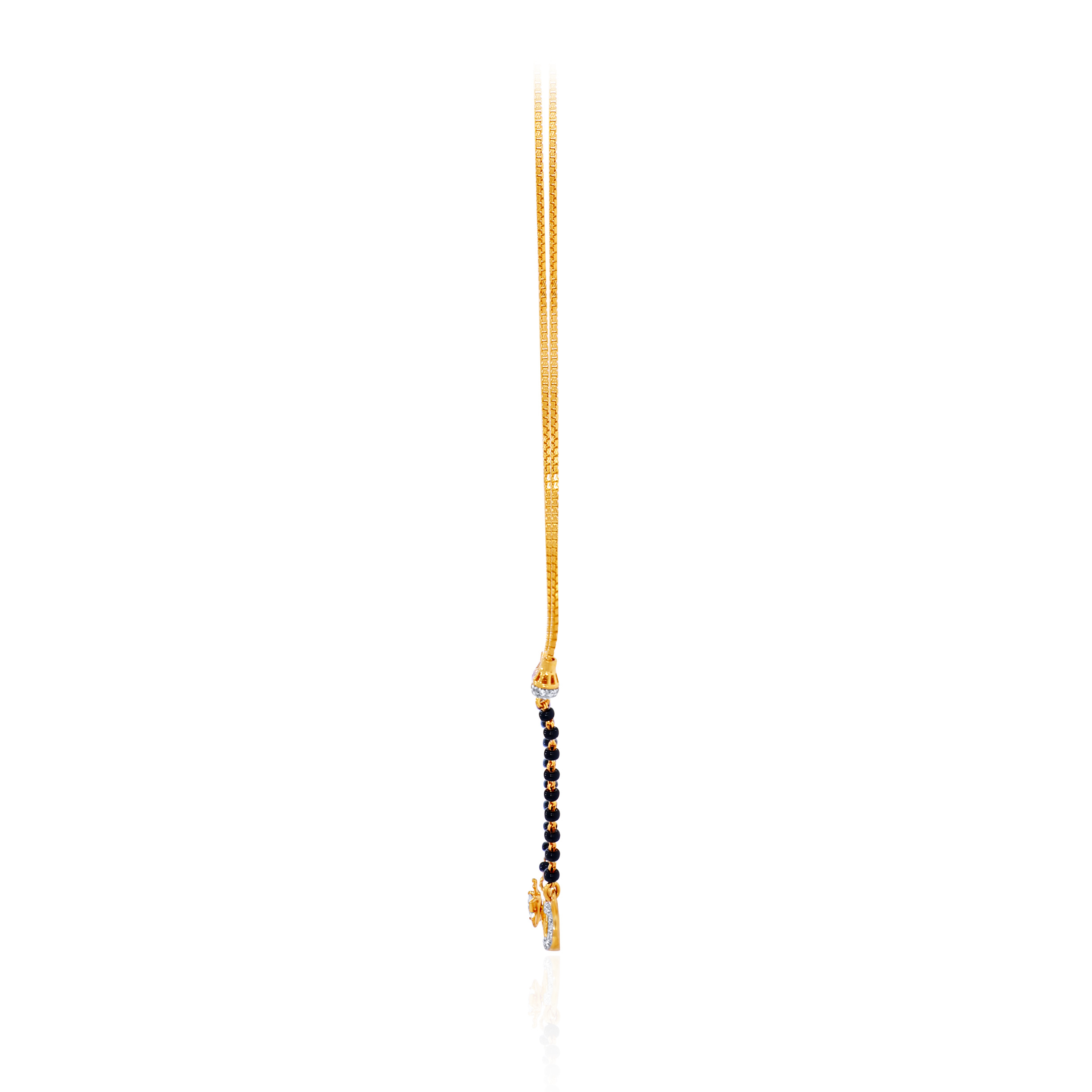 Divine Infinity Gold Mangalsutra - Senco Gold and Diamonds