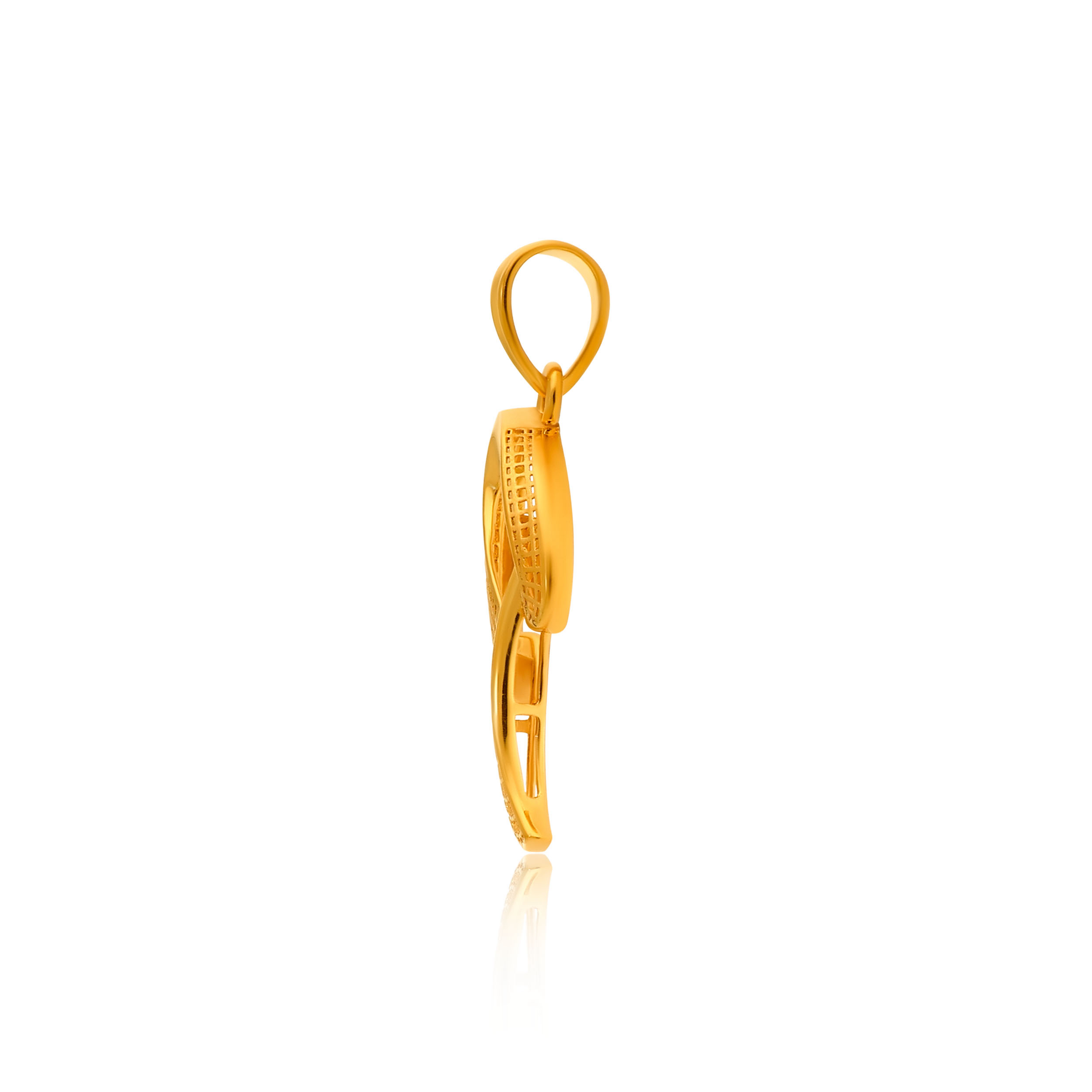 22K Yellow Gold Pendant-GPN-SAD0006150 - Senco Gold and Diamonds