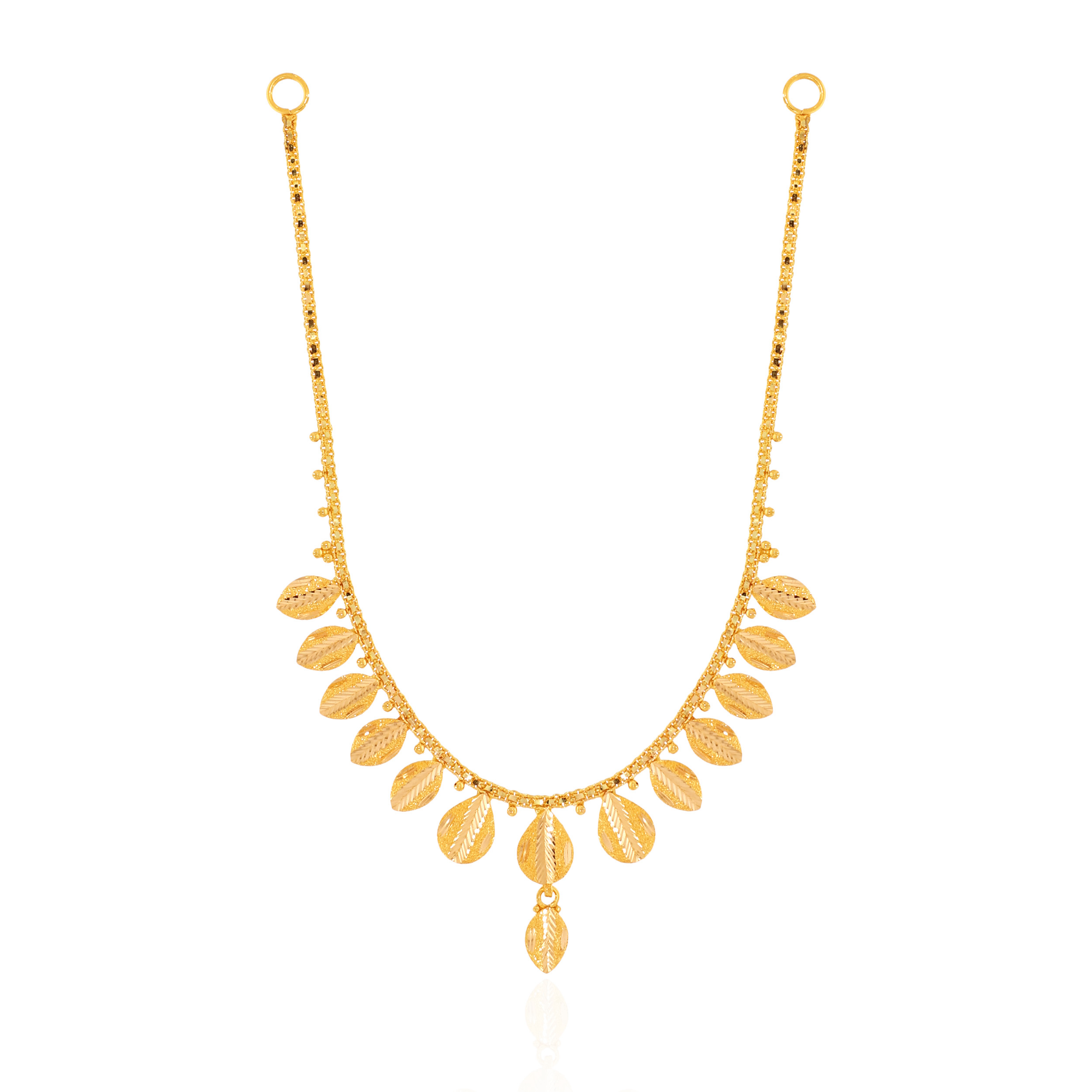 22K Yellow Gold Necklace-GN-D000709930 - Senco Gold and Diamonds
