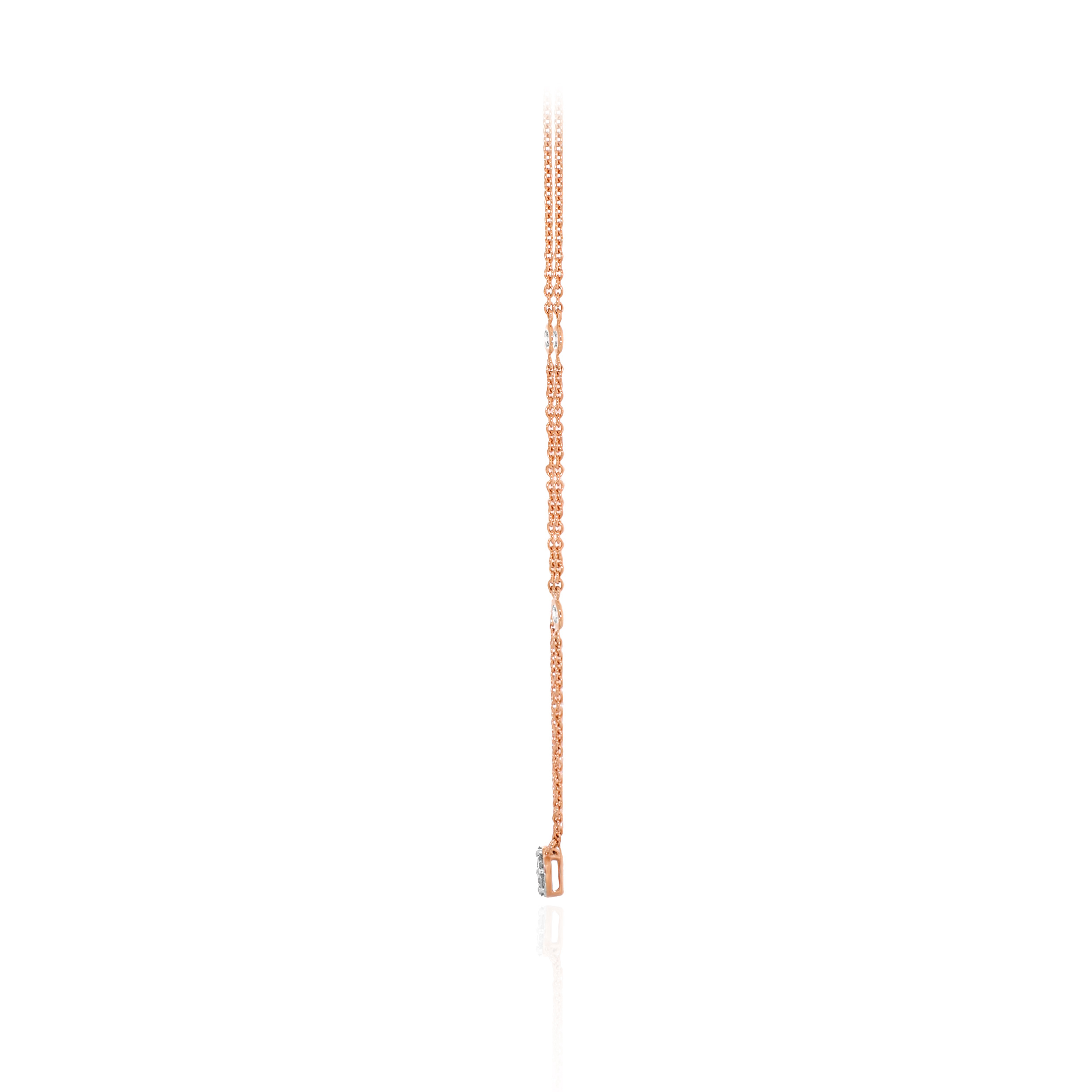 Delicate Glimmer Diamond Gold Necklace - Senco Gold and Diamonds