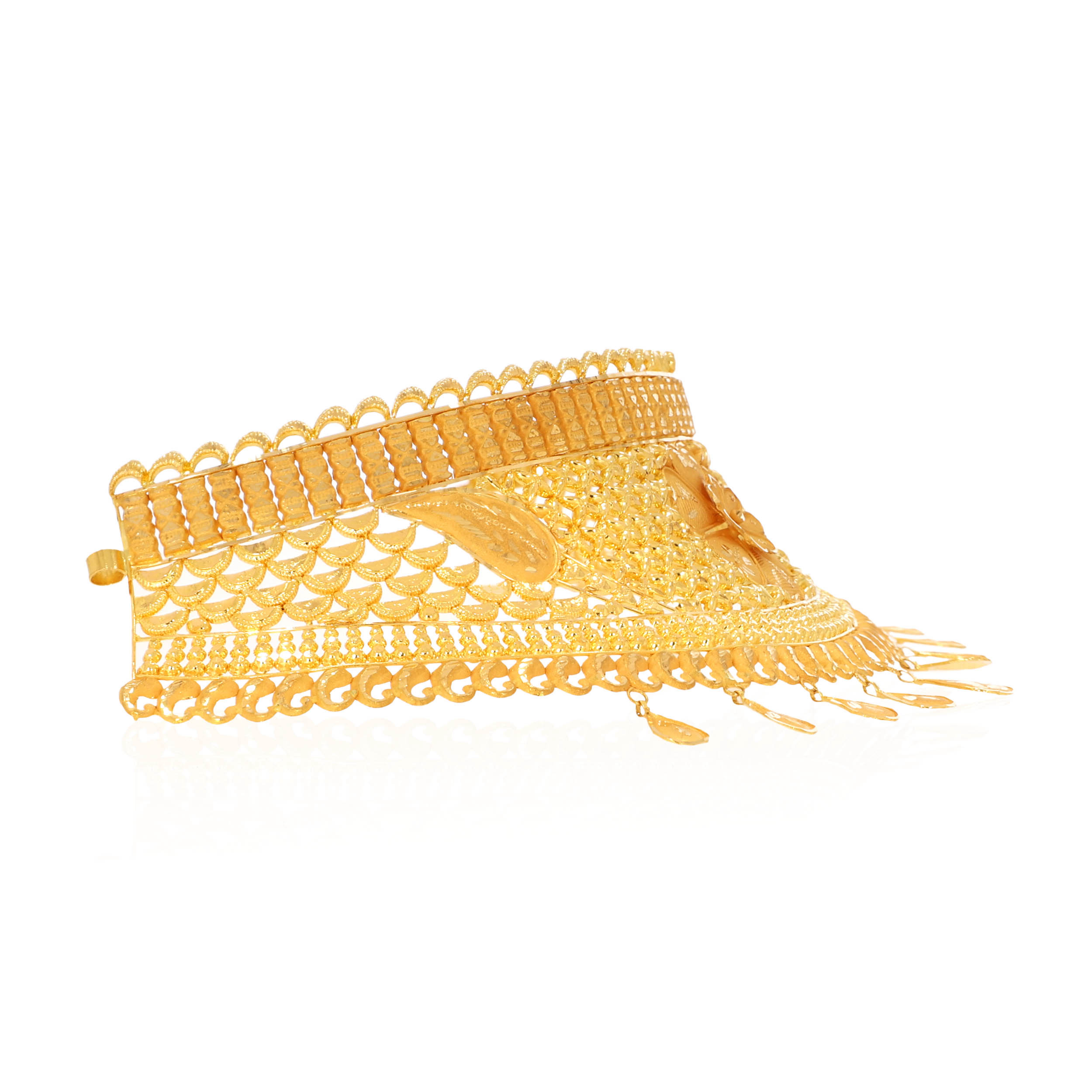 Classic Festive Gold Choker Necklace - Senco Gold and Diamonds