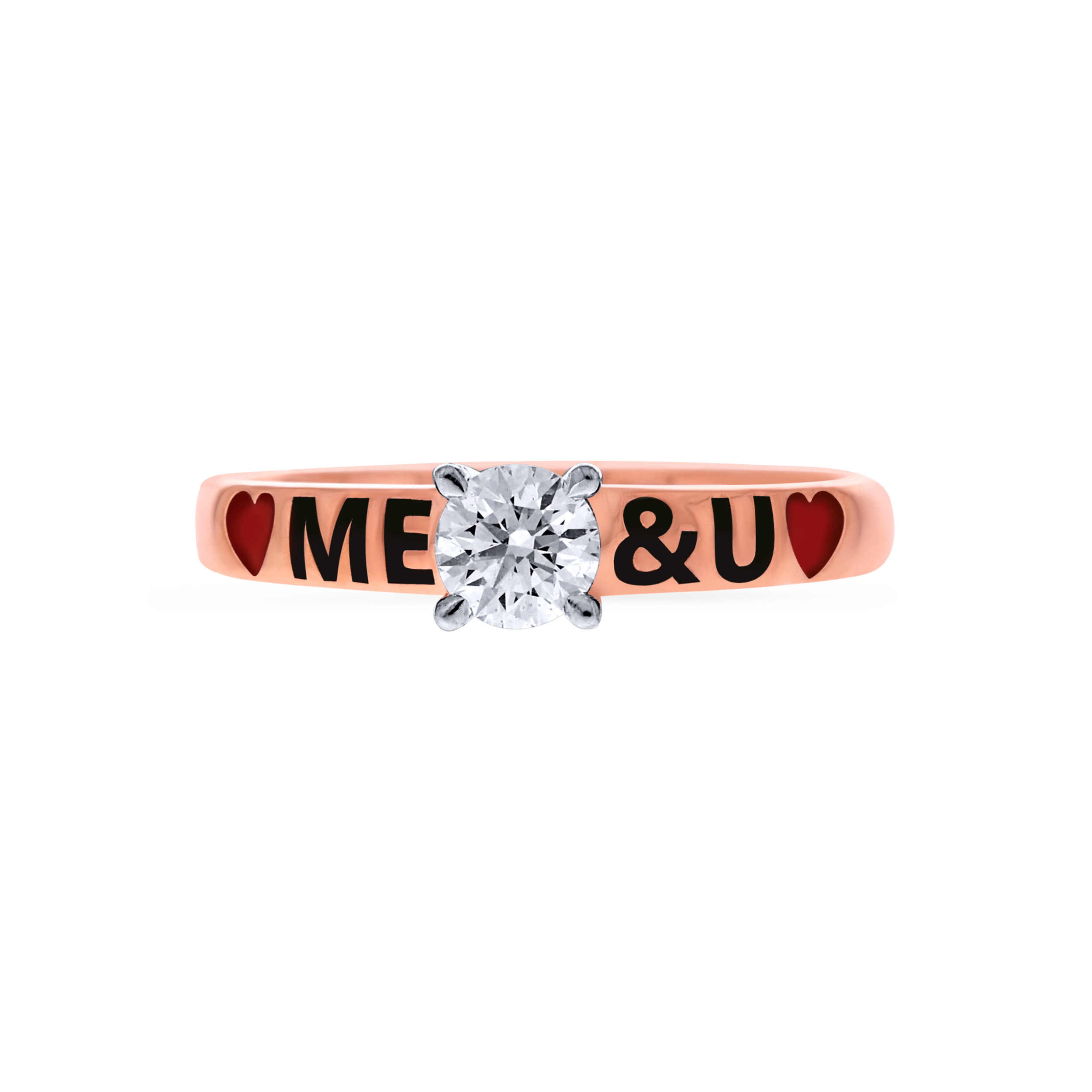 Me and You Solitaire Ring - Senco Gold and Diamonds