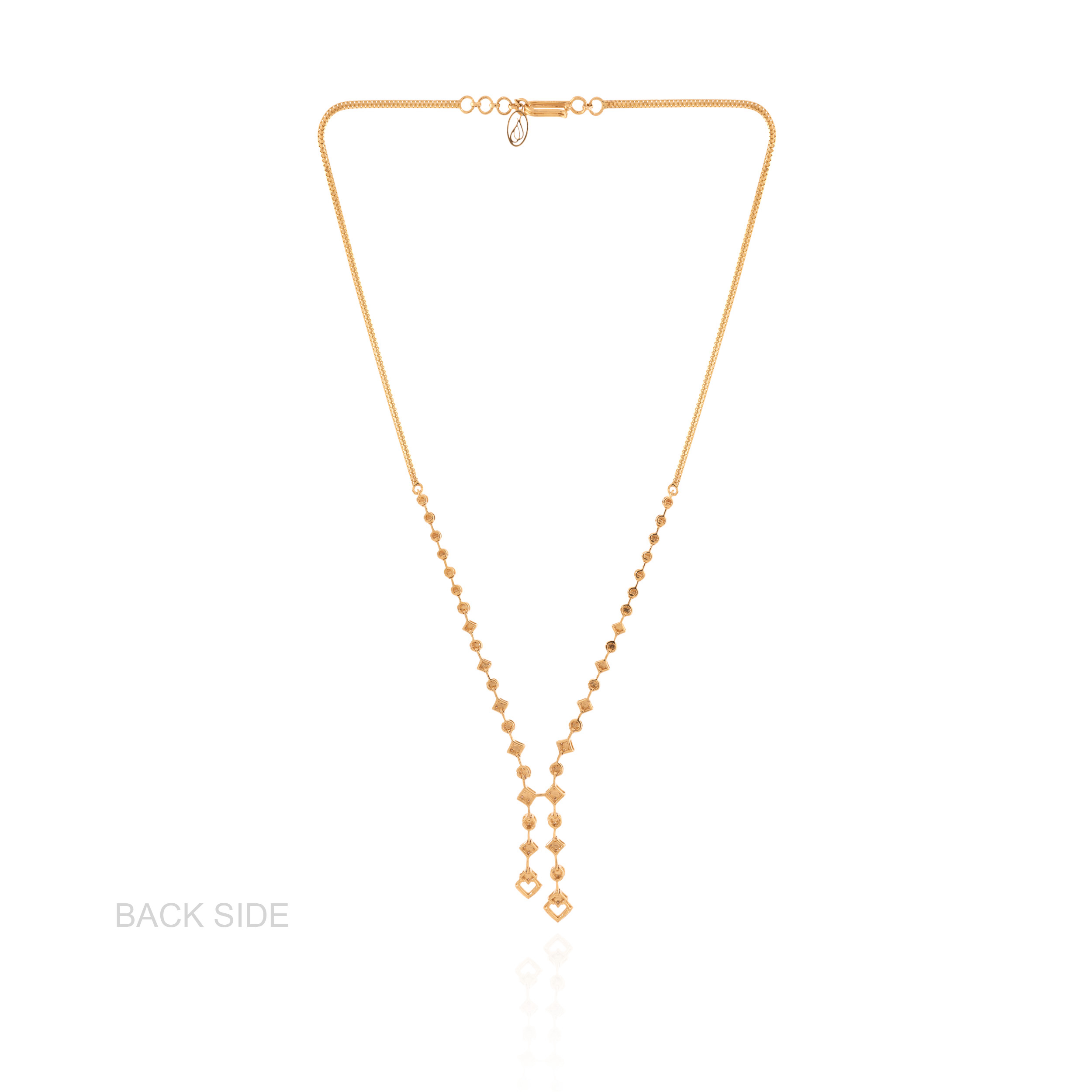 Svelte Flow Diamond Necklace - Senco Gold and Diamonds