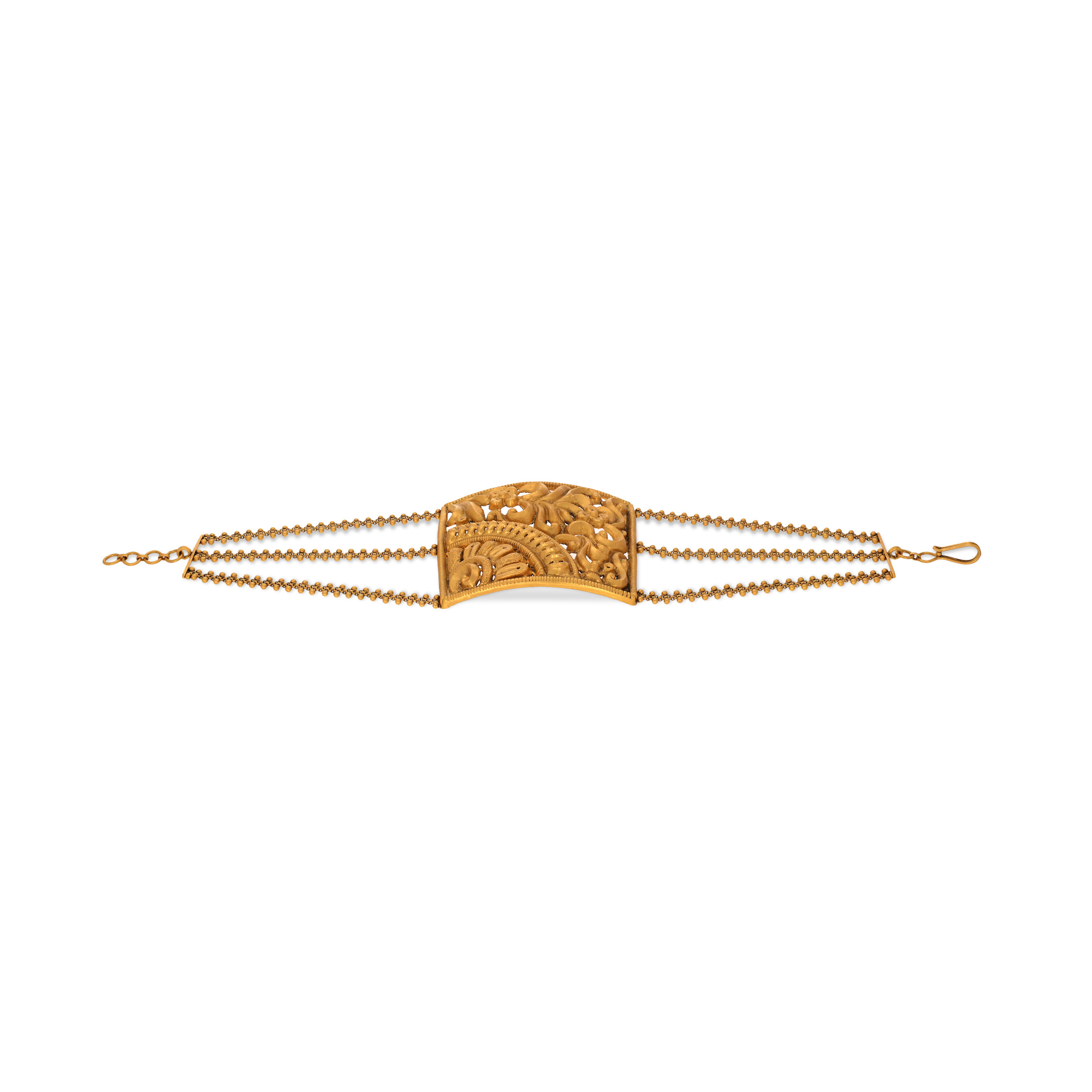 Ethnic-Inspired Gold Bridal Mantasha - Senco Gold and Diamonds