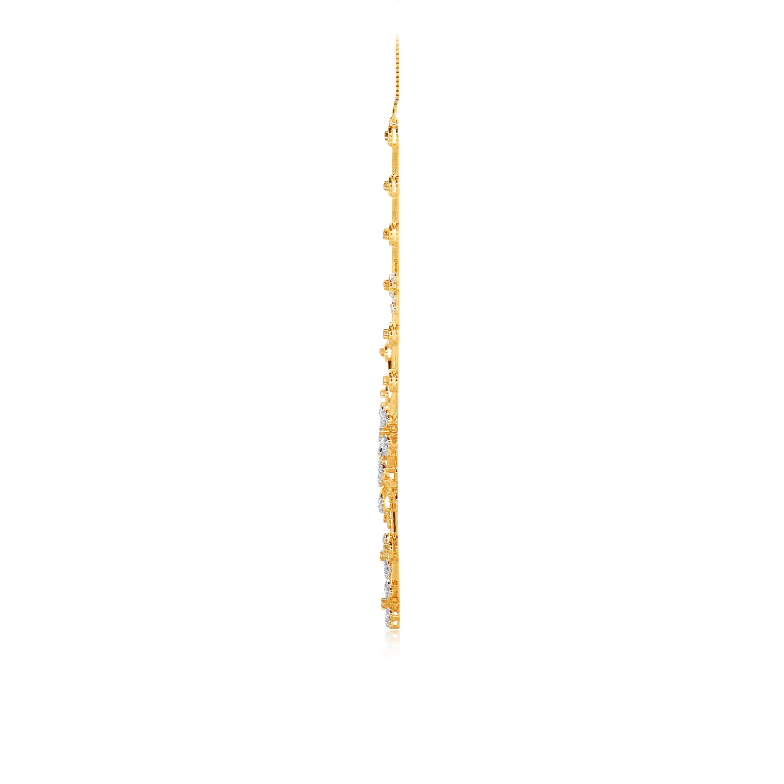 Blooms & Blossom Diamond Necklace - Senco Gold and Diamonds