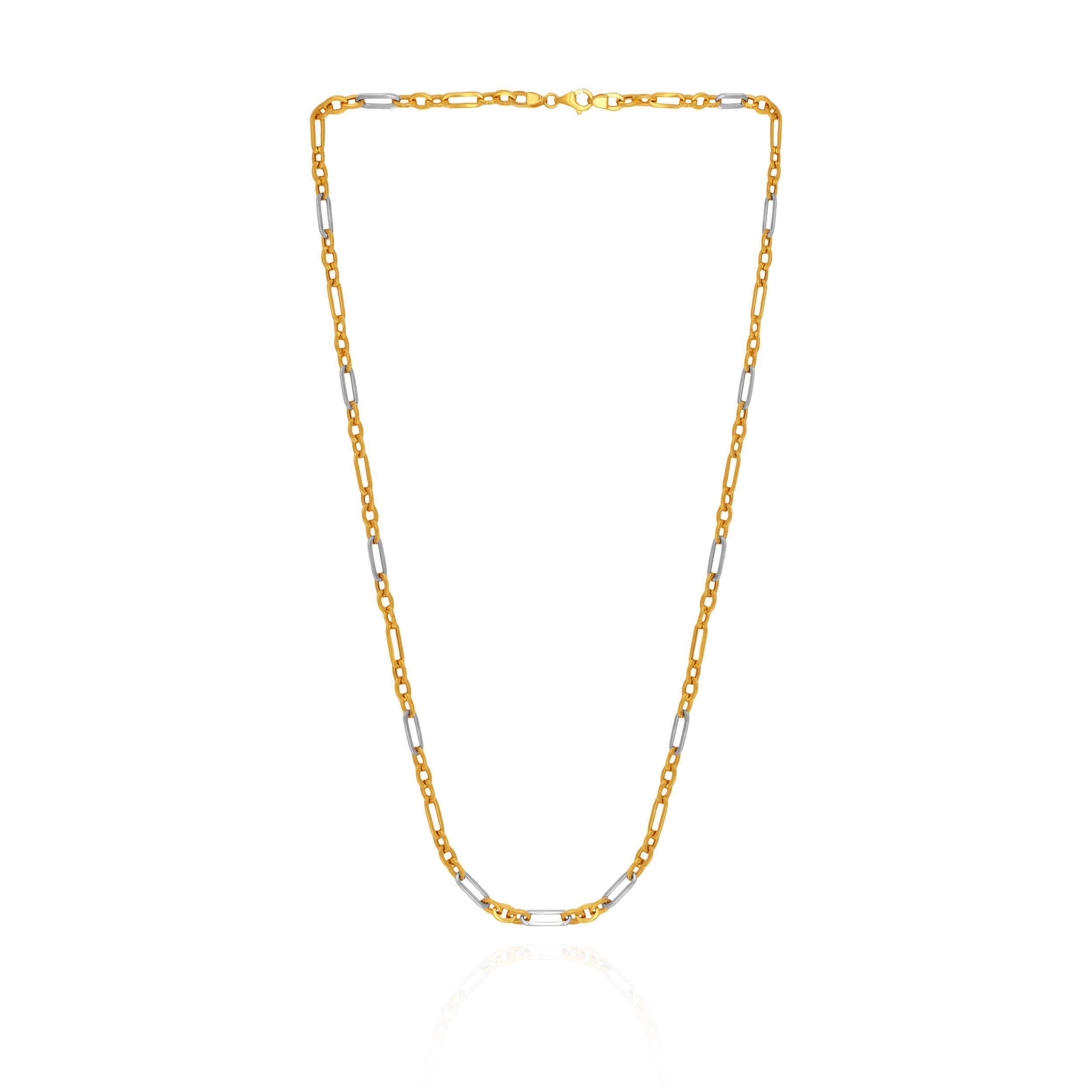 Zephyr Link Men's Gold Chain - Senco Gold and Diamonds