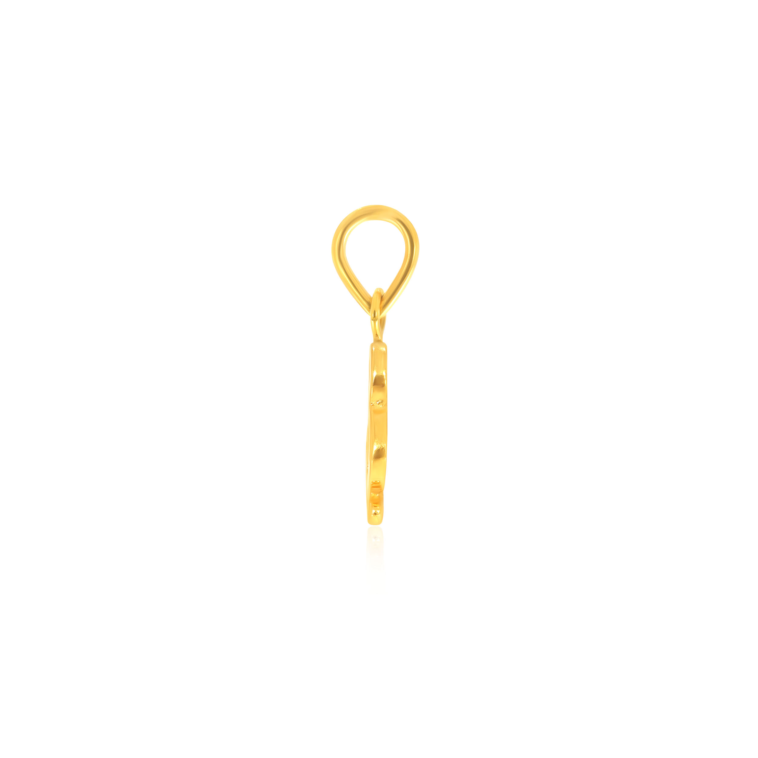 Melodious Note Kids Gold Pendant - Senco Gold and Diamonds