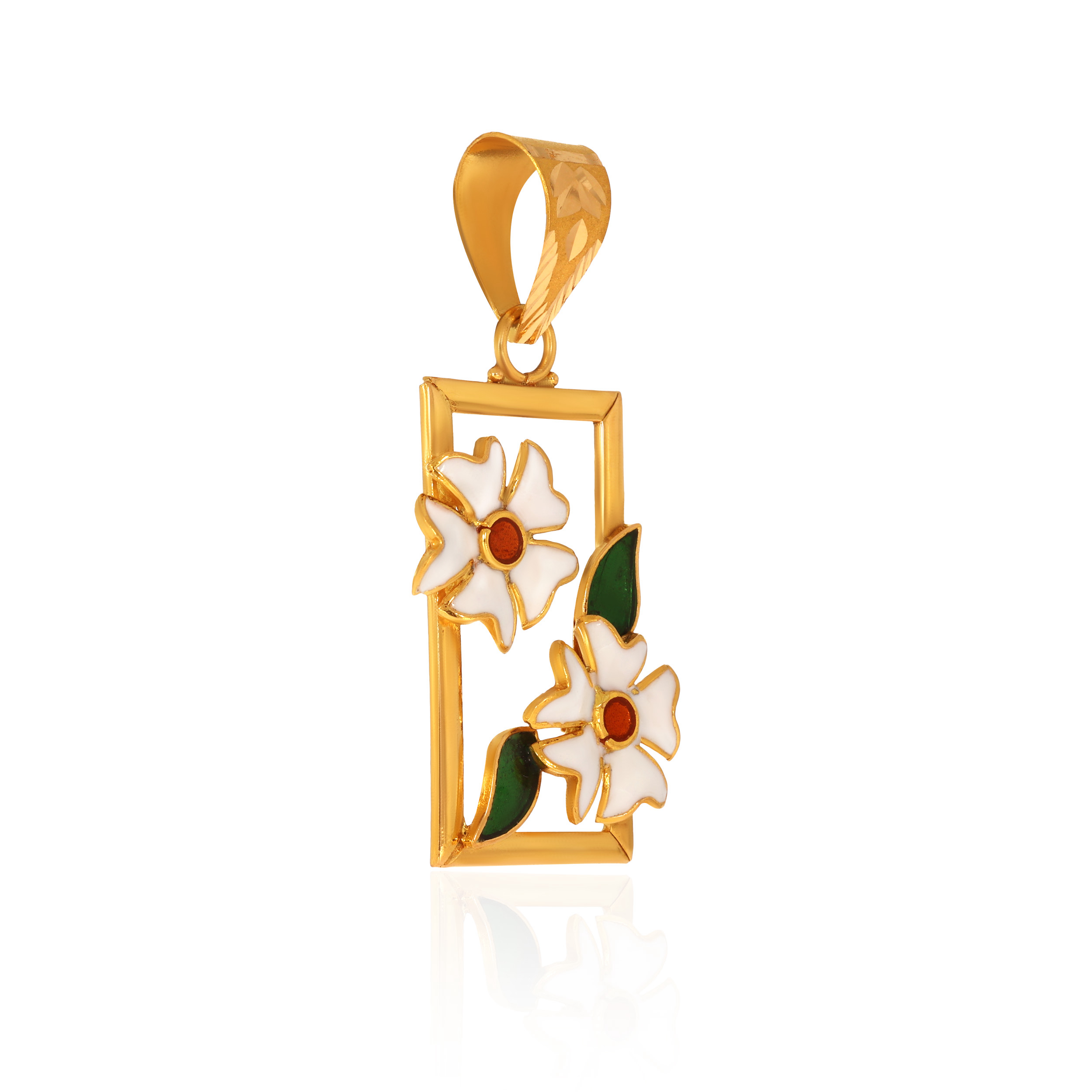 22K Yellow Gold Pendant-GPN-D000783647 - Senco Gold and Diamonds