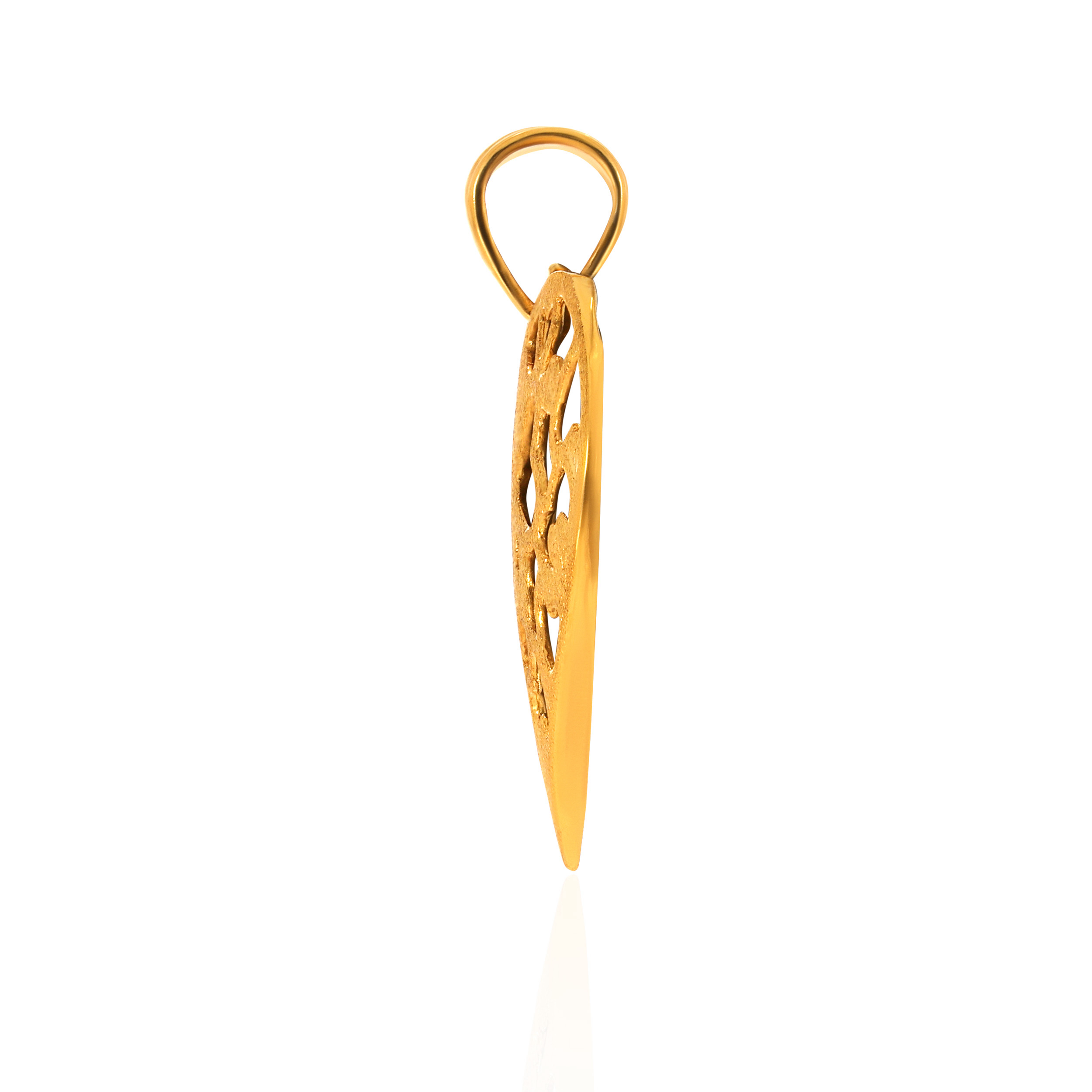 Tender Heart Gold Pendant - Senco Gold and Diamonds