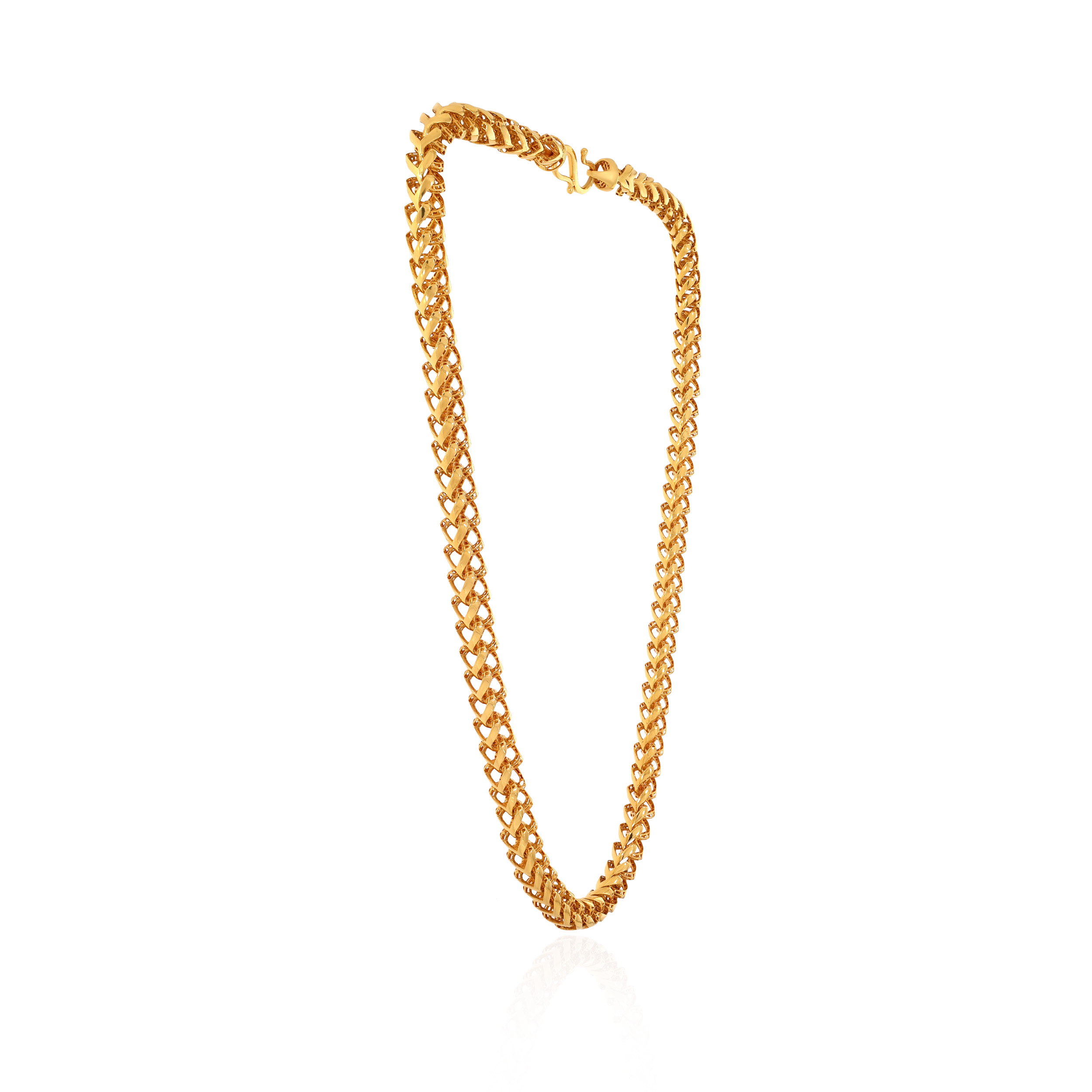 Refined Boldness Men's Gold Chain - Senco Gold and Diamonds