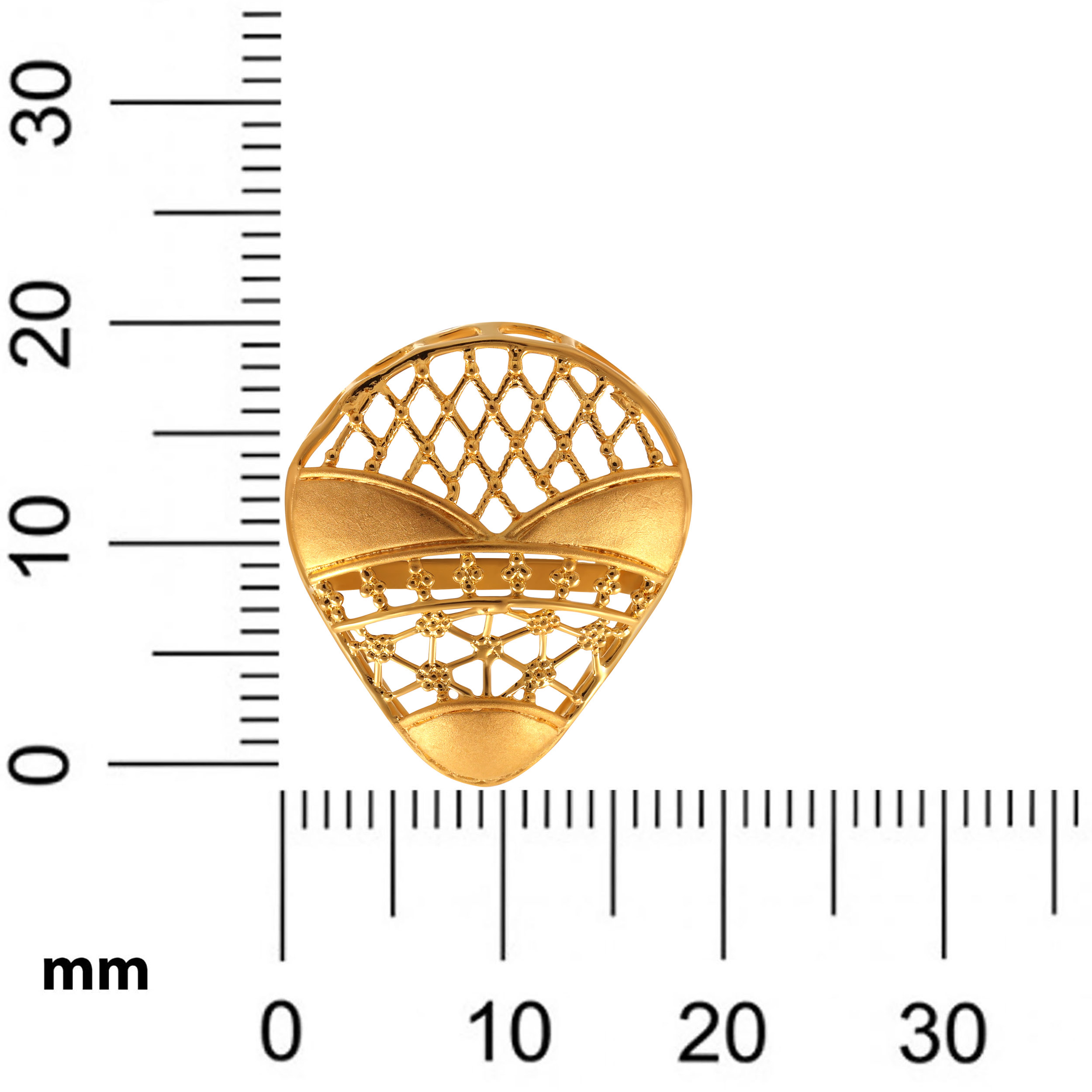 Chic Bouquet Gold Studs - Senco Gold and Diamonds