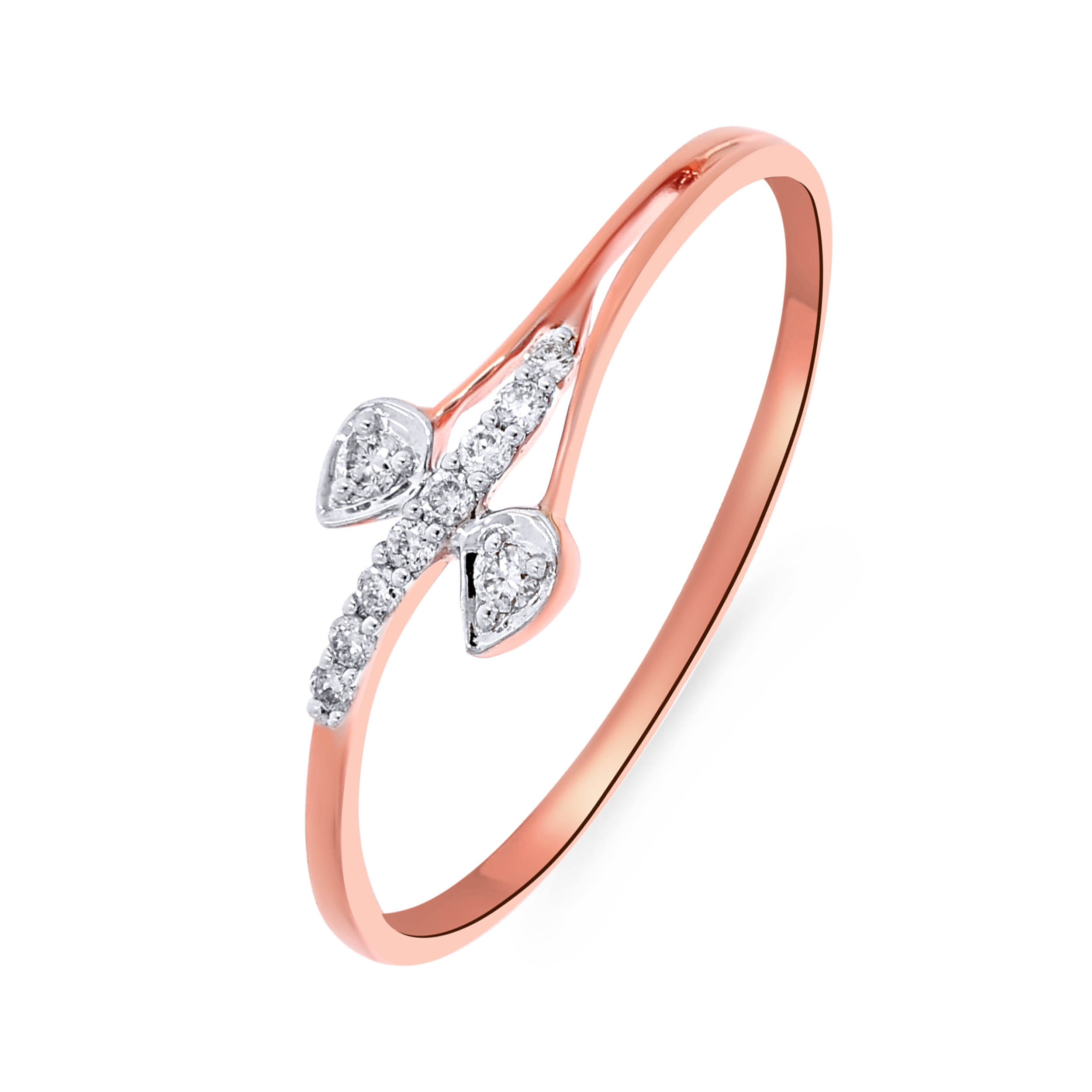 Rosy Buds Diamond Ring - Senco Gold and Diamonds