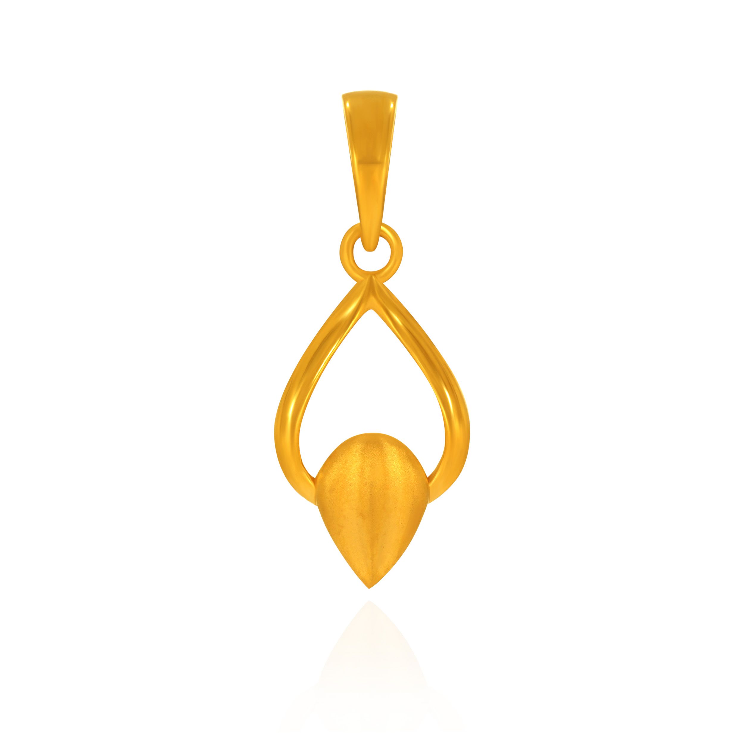 Glowing Dewdrop Gold Pendant - ₹32331, Buy Glowing Dewdrop Gold