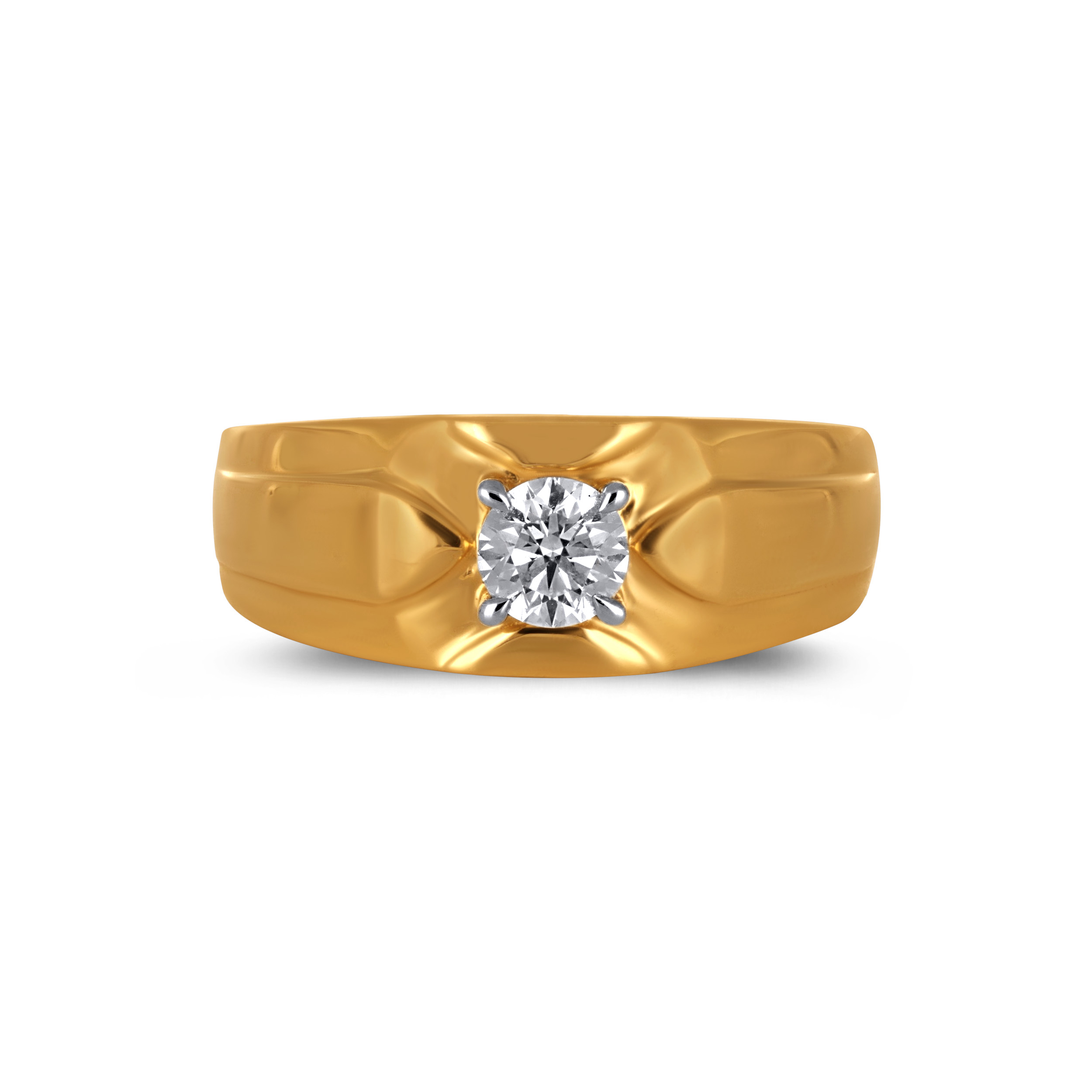 Imperial Titan Solitaire Men's Band alternate view 2
