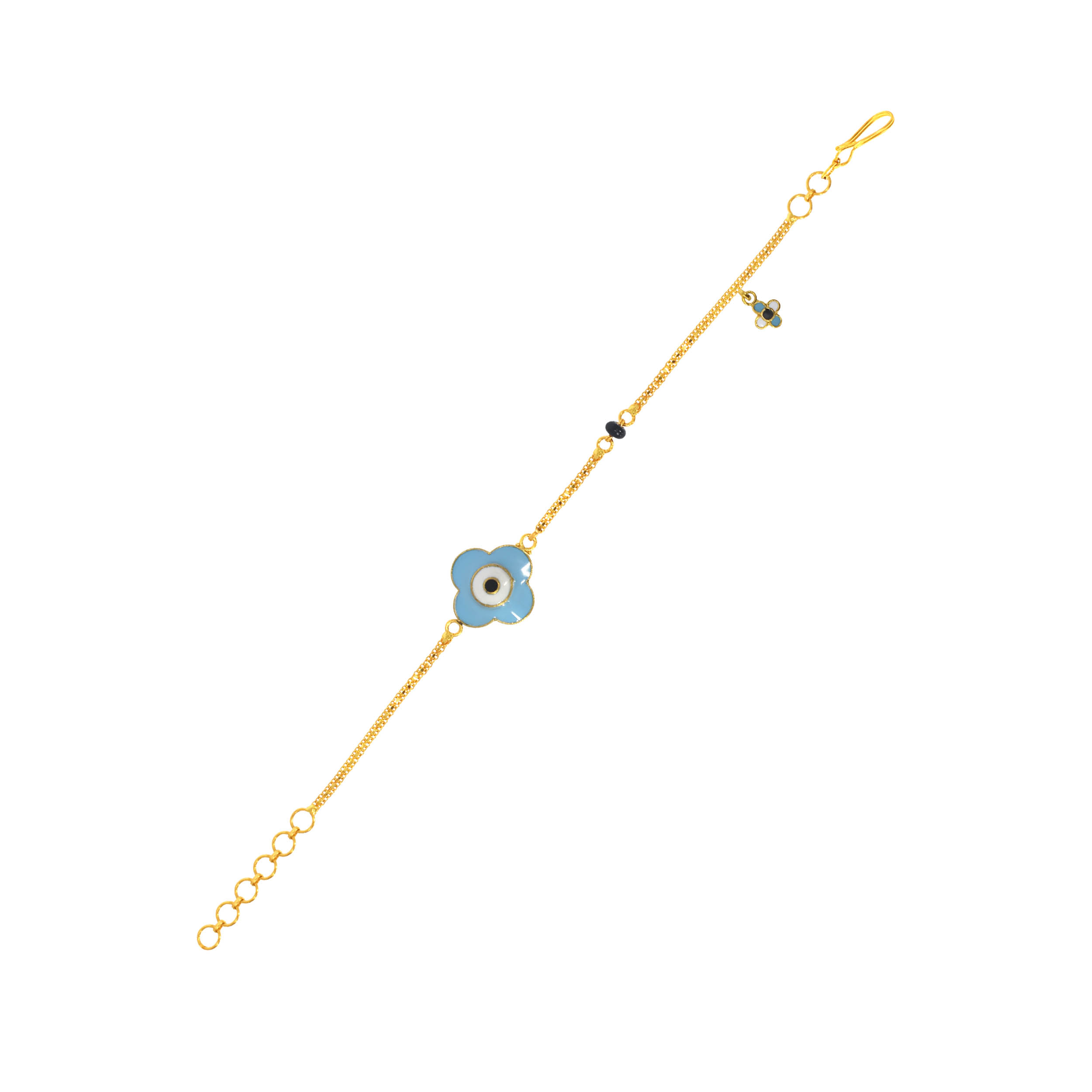 Chic Blooming Duo Gold Bracelet - Senco Gold and Diamonds