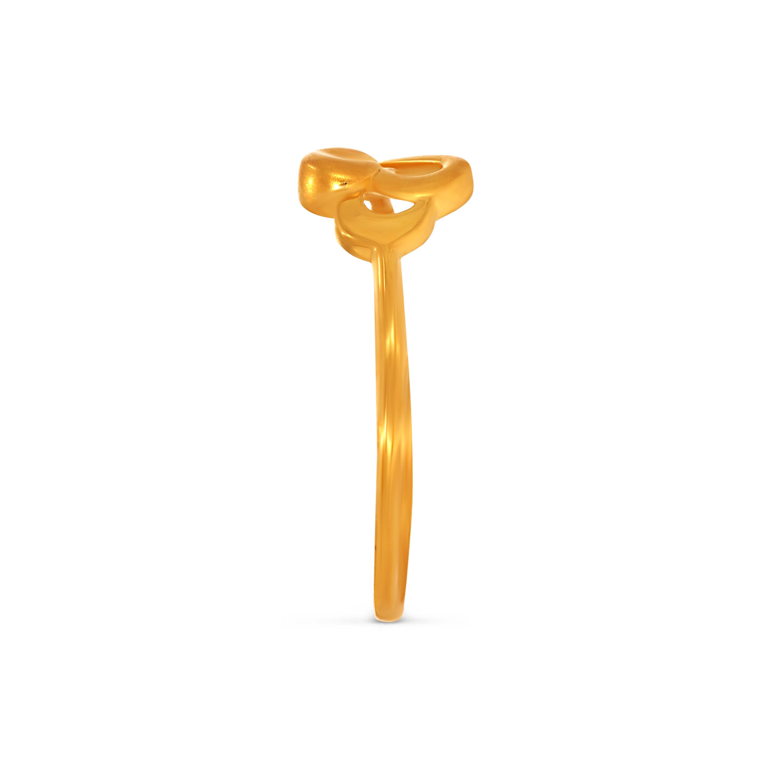 Luminous Tide Gold Ring alternate view 2