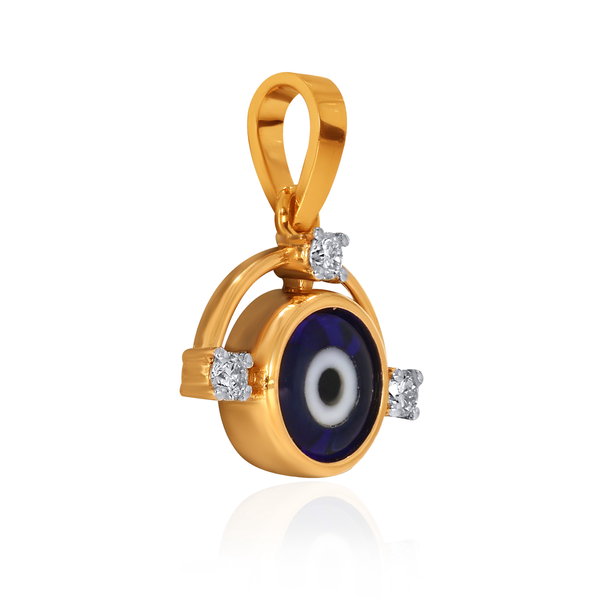 14K Yellow Gold Kids Diamond Pendant-DPN-D000790191 - Senco Gold and Diamonds