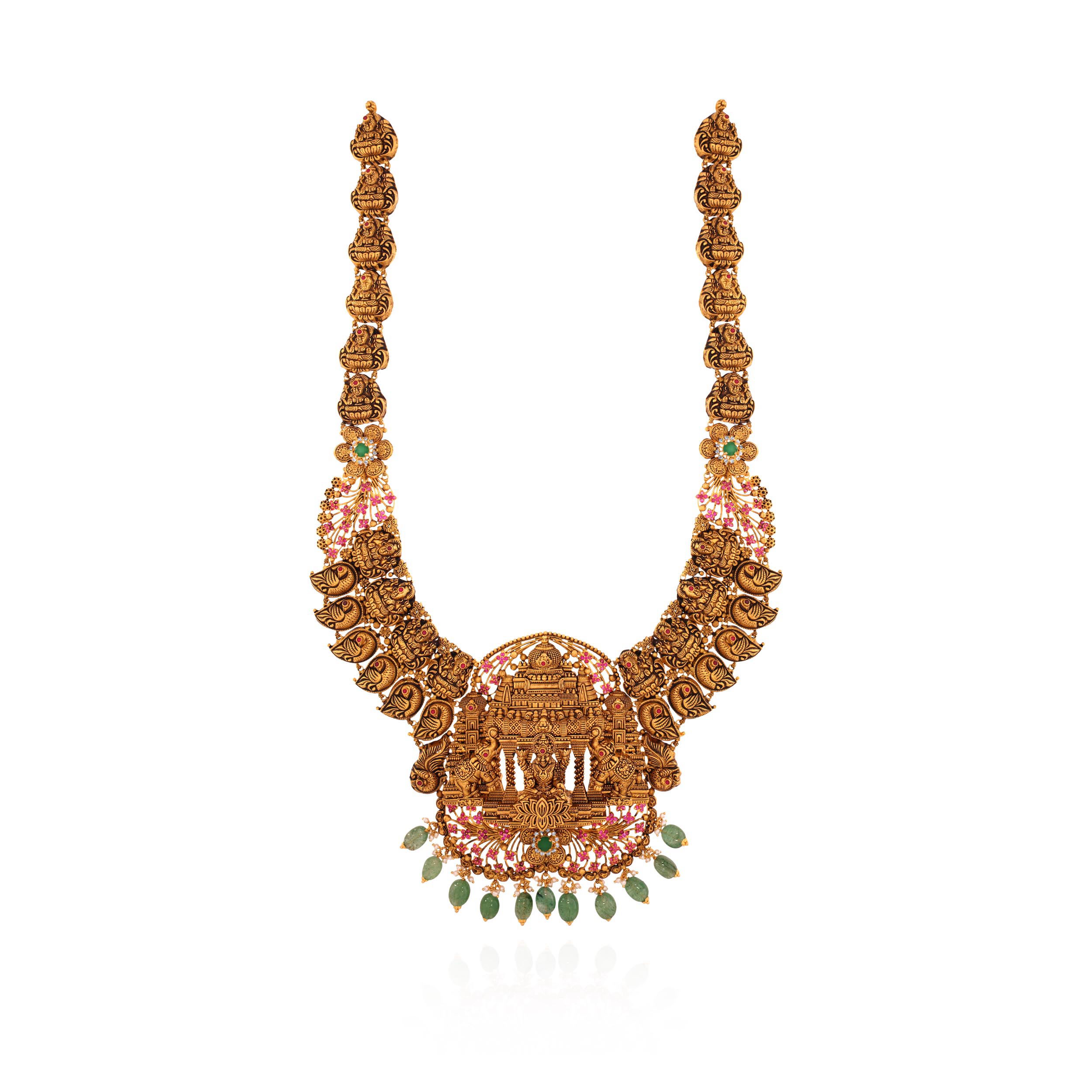 Royal Divinity Temple Gold Necklace - Senco Gold and Diamonds