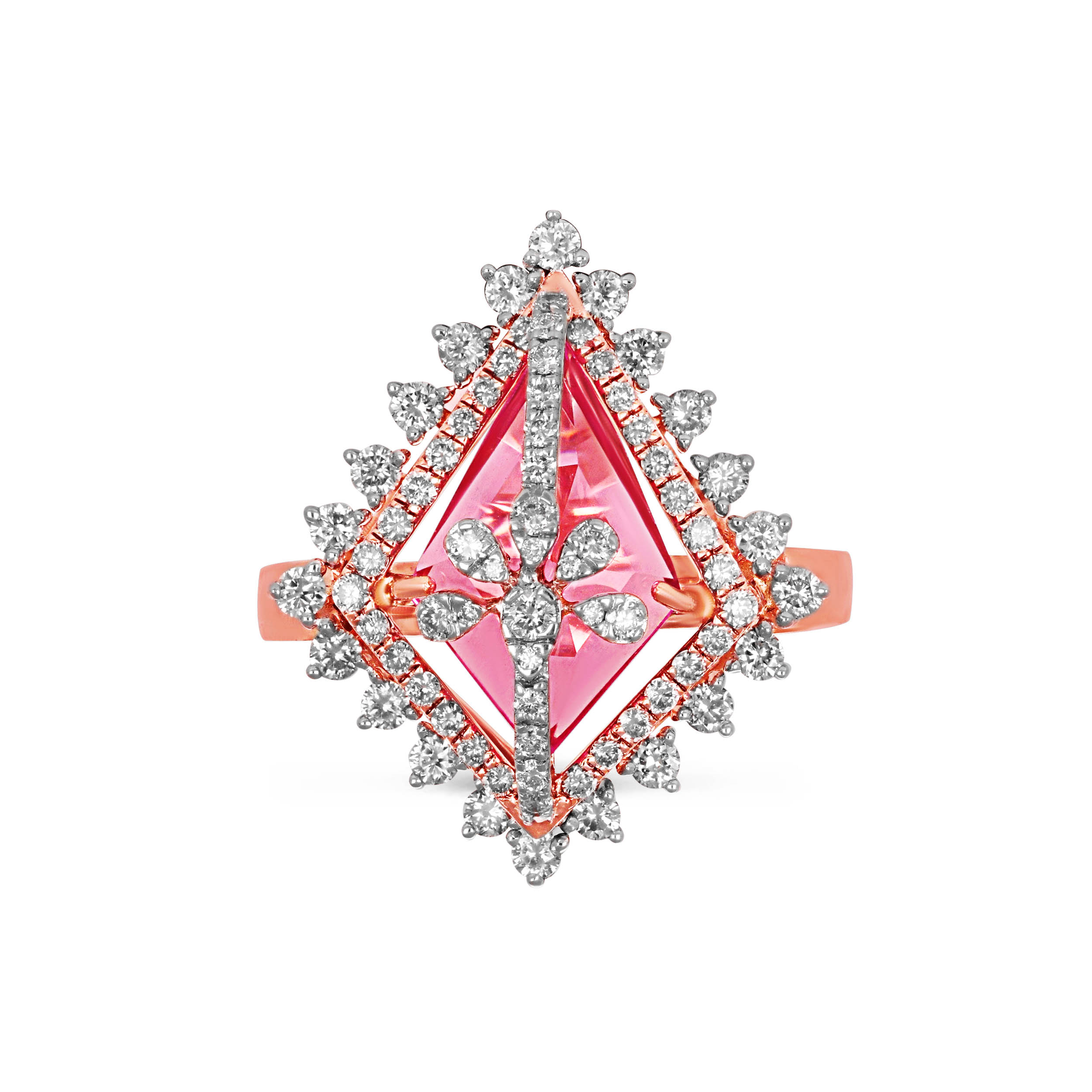 Rosé Radiance Diamond Ring - Senco Gold and Diamonds